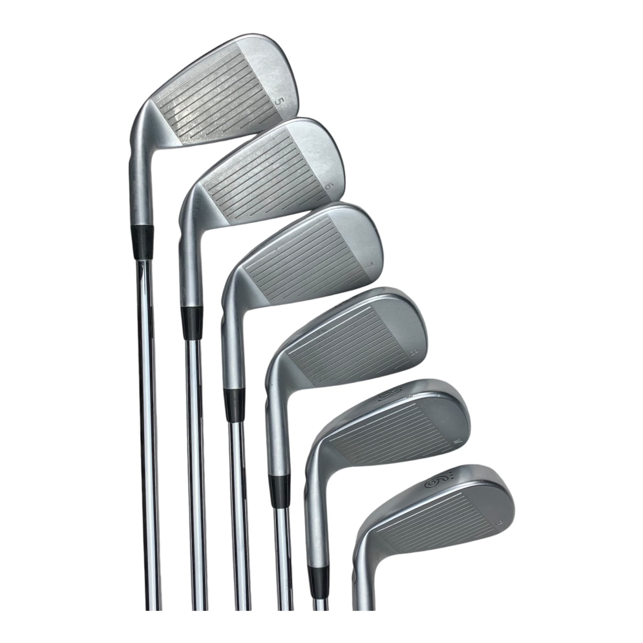 Ping i200 Eisensatz / Flex Regular - Stahl / 5-W / Orange Lie Dot