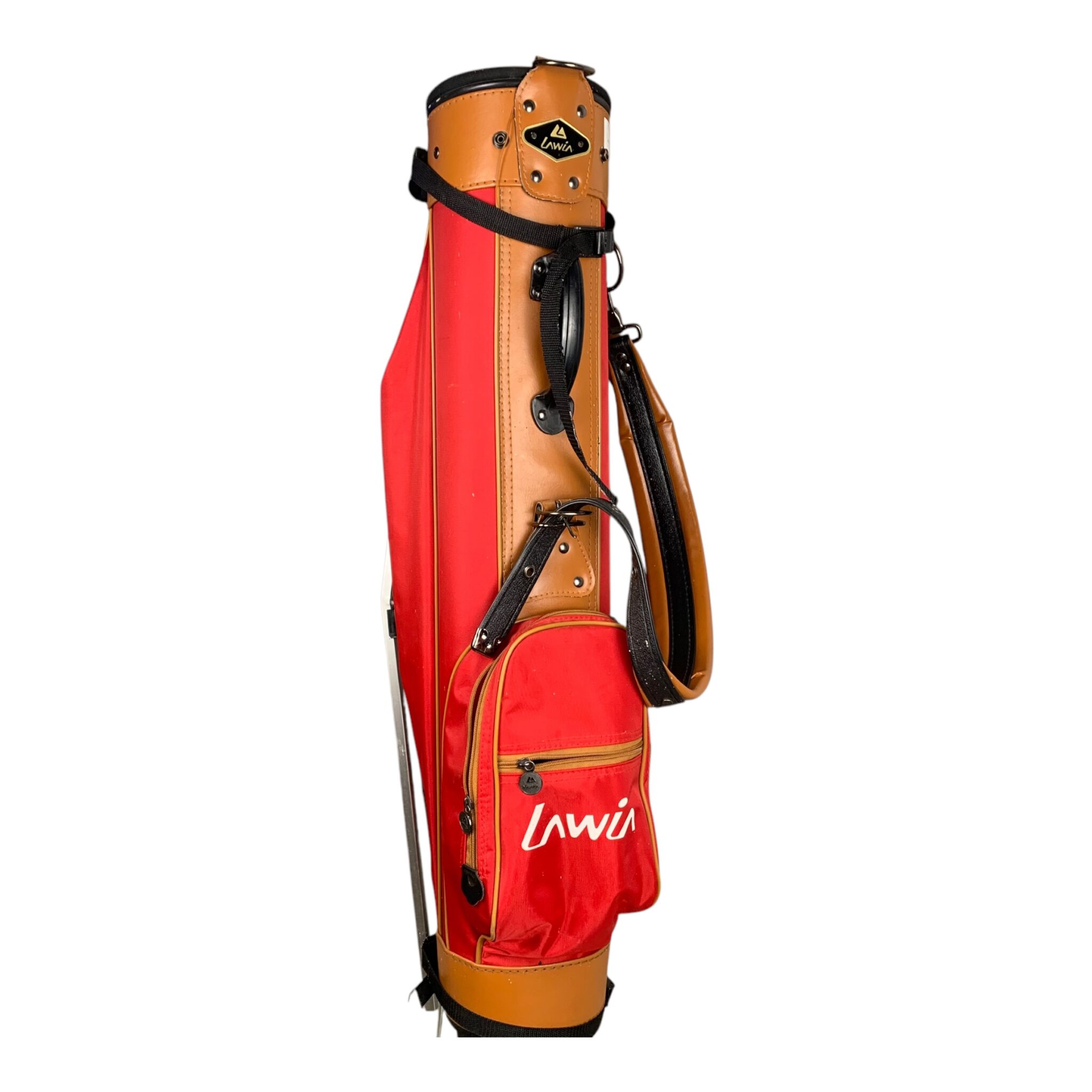 Lawia Standbag / Rot/Braun / 2 Fächer