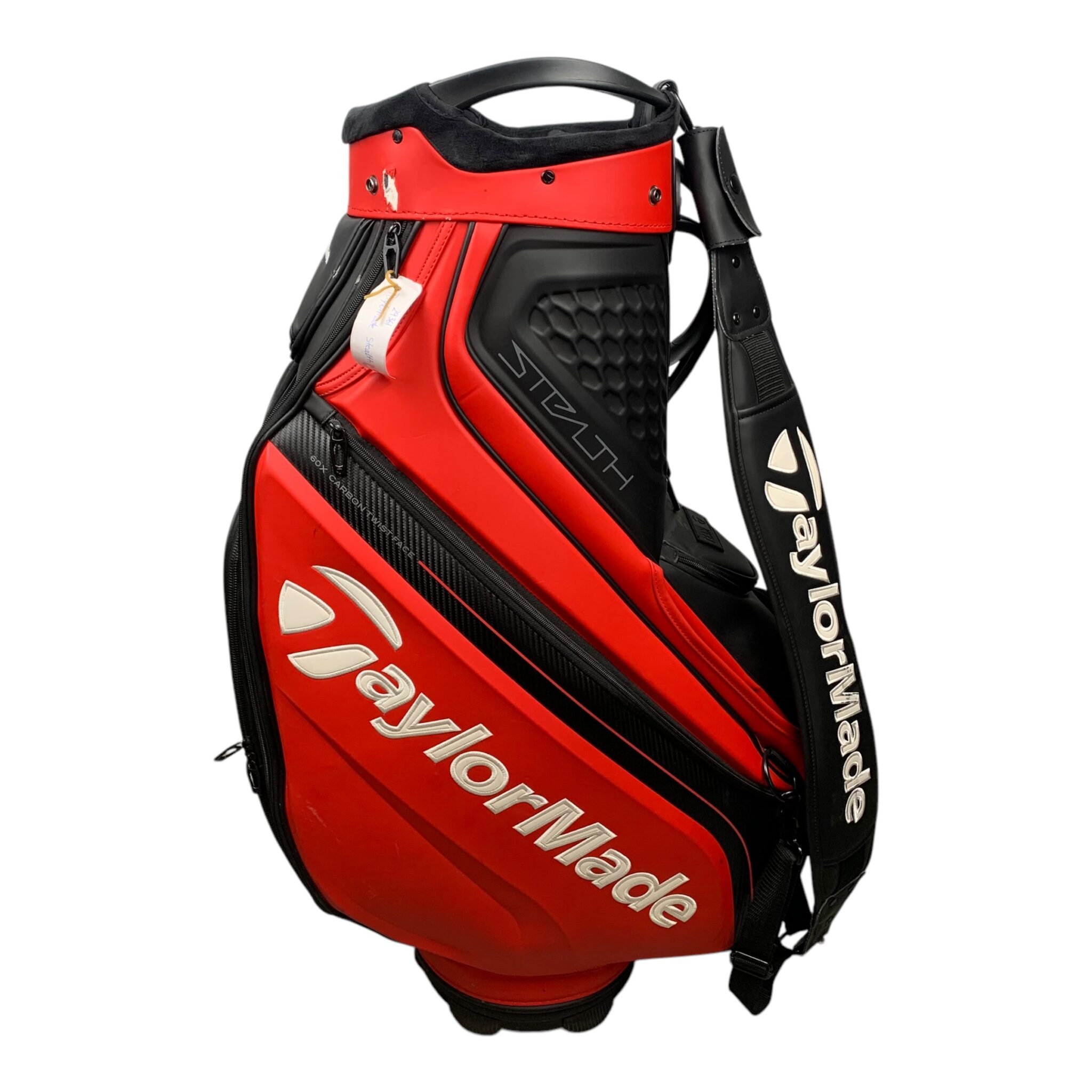 Taylormade Stealth Staffbag / Rot/Schwarz / 6 Fächer
