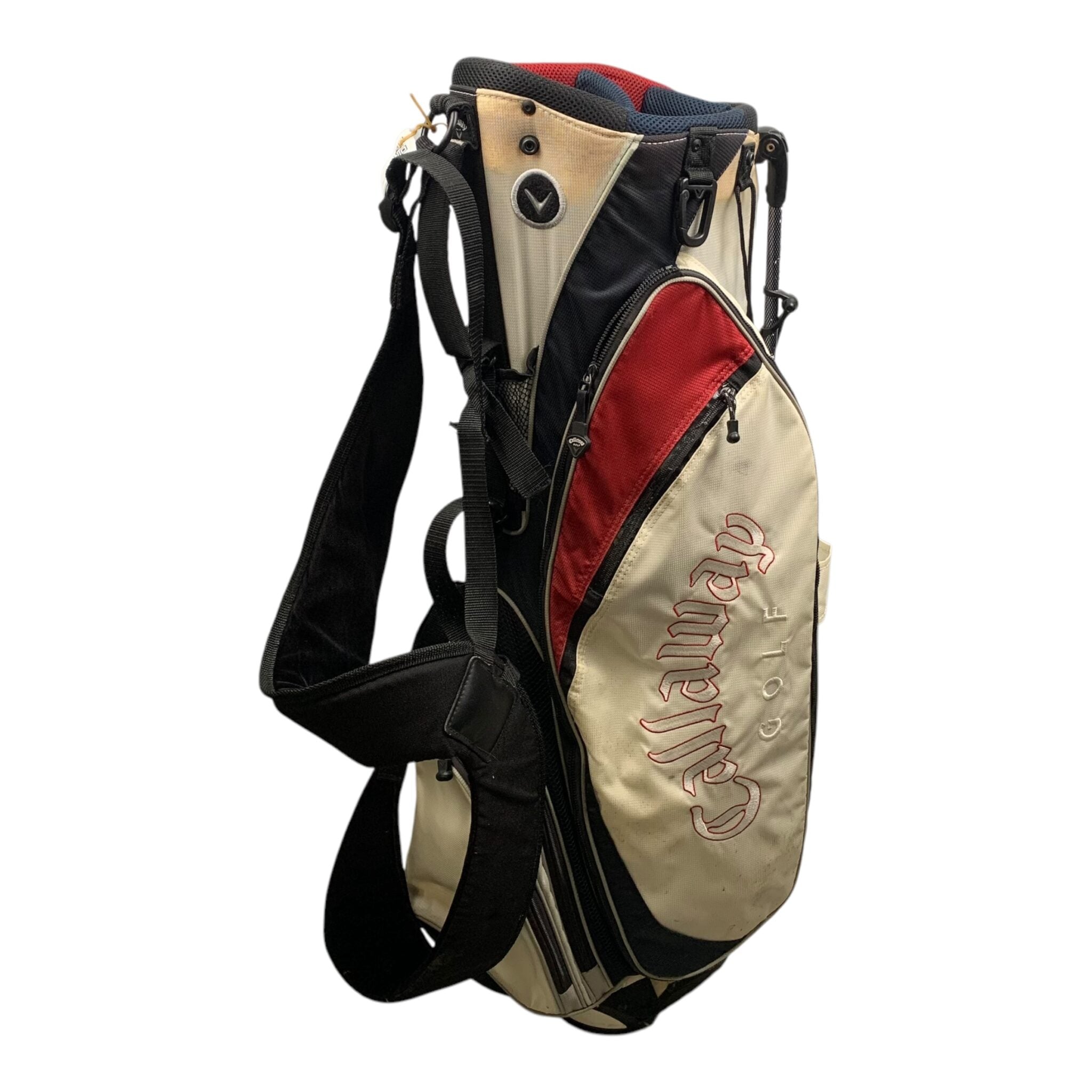 Callaway StandBag / Weiß/Rot/Blau / 6 Fächer