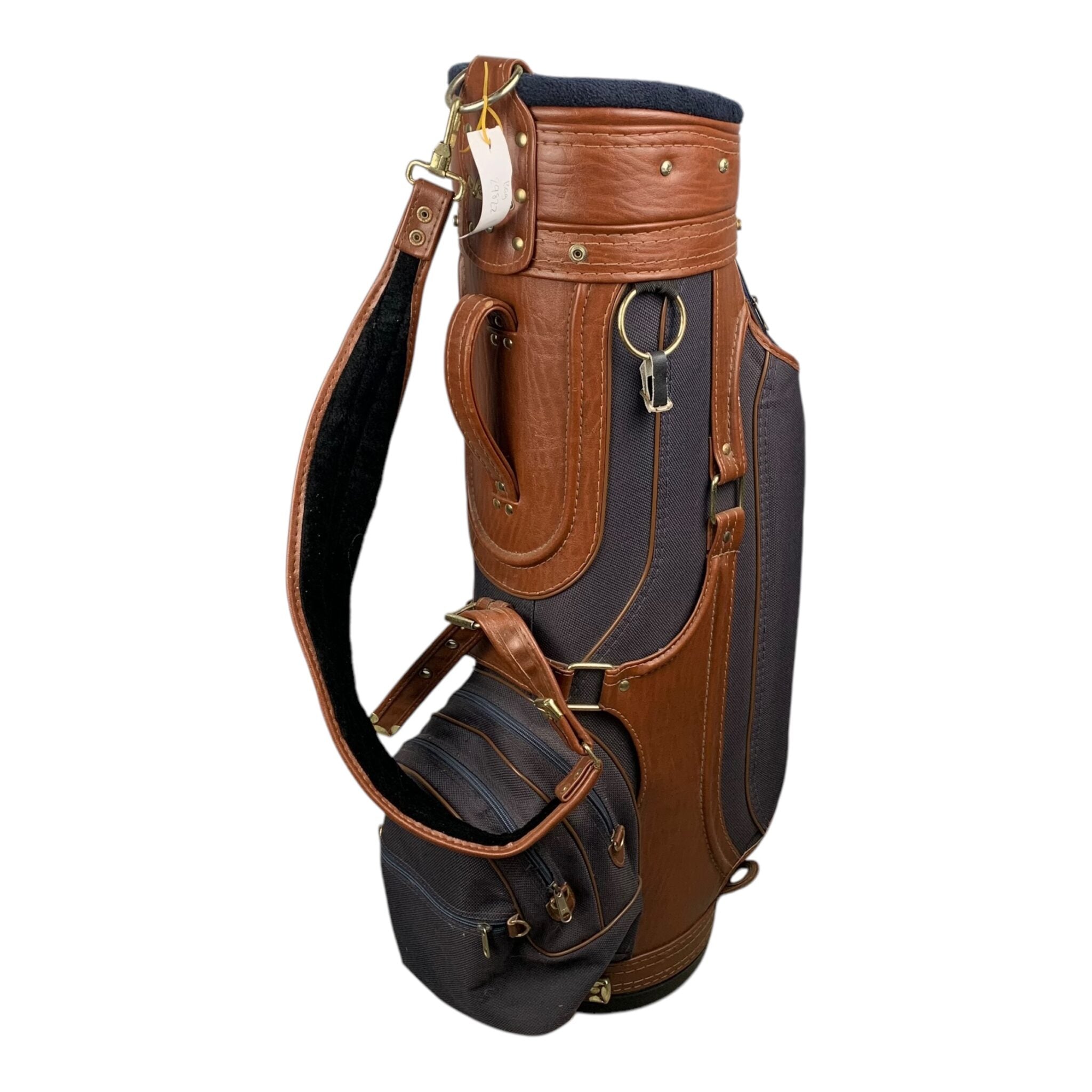 Prestige Golf CartBag / Braun/Blau / 6 Fächer