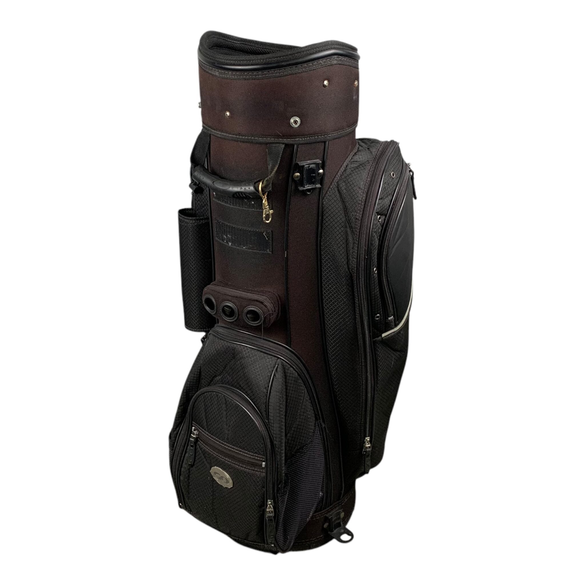 Go Golf CartBag / Schwarz / 6 Fächer