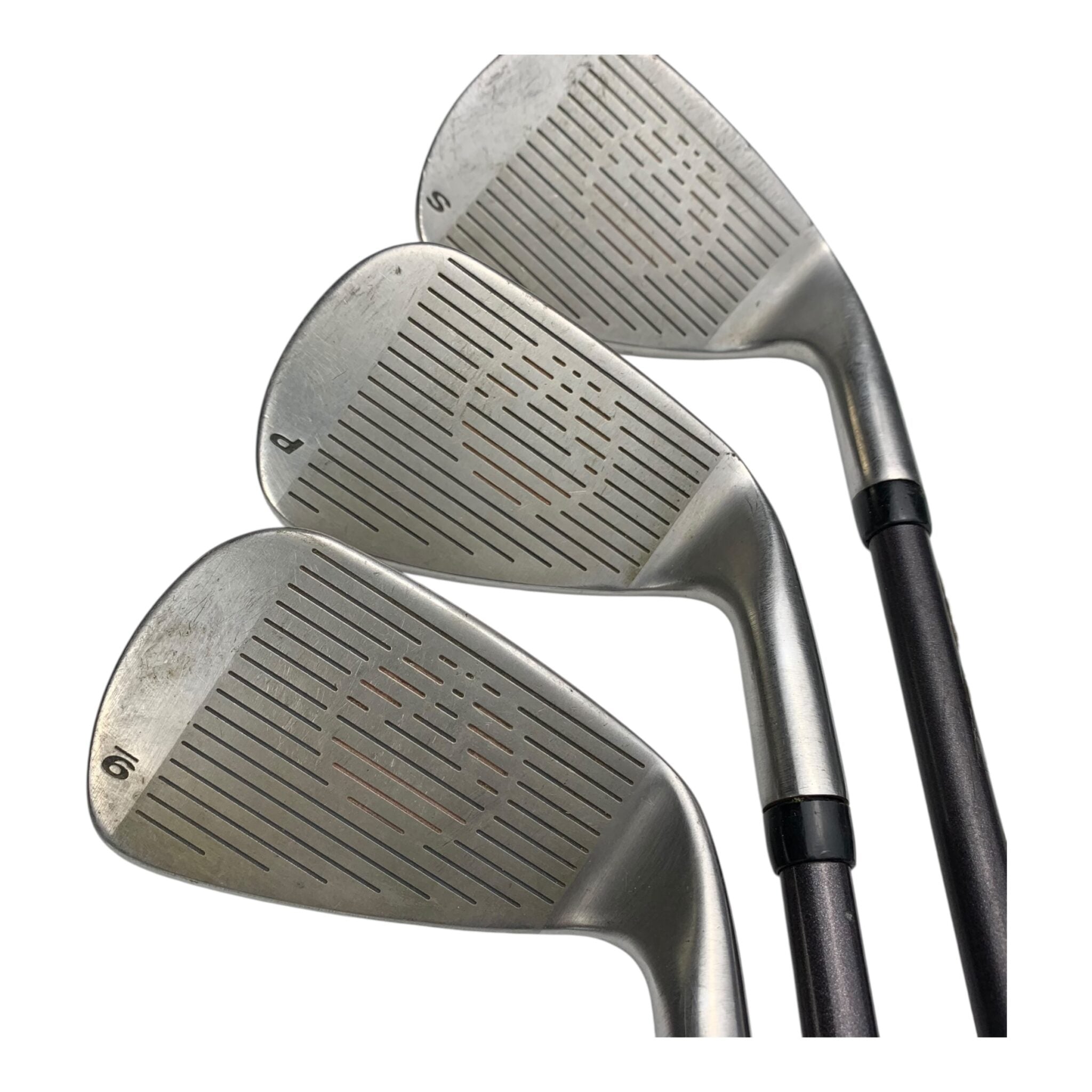 TaylorMade Burner Oversize Eisenset / Flex Regular / 3-SW / Graphit links