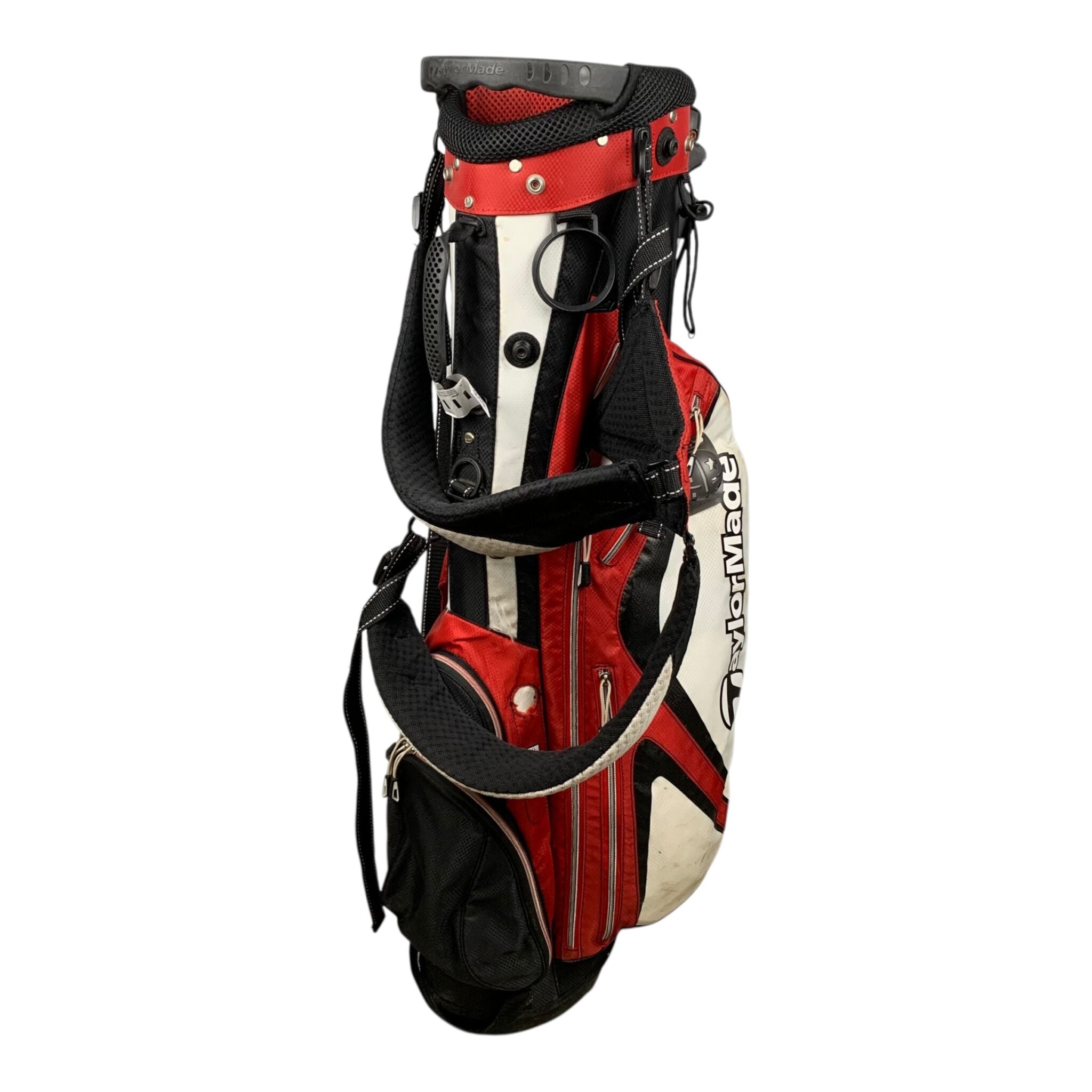 Taylormade Standbag / Rot/Weiß / 4-Raum