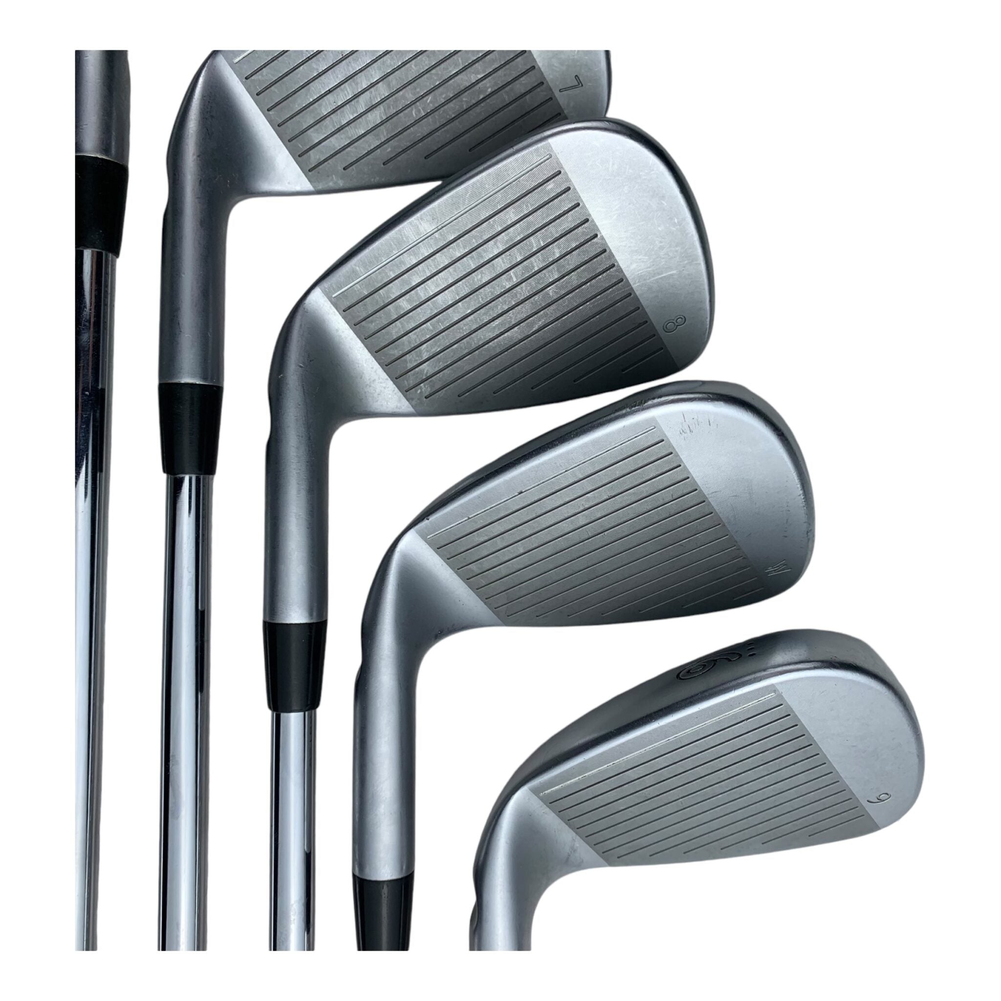 Ping i200 Eisensatz / Flex Regular - Stahl / 5-W / Orange Lie Dot
