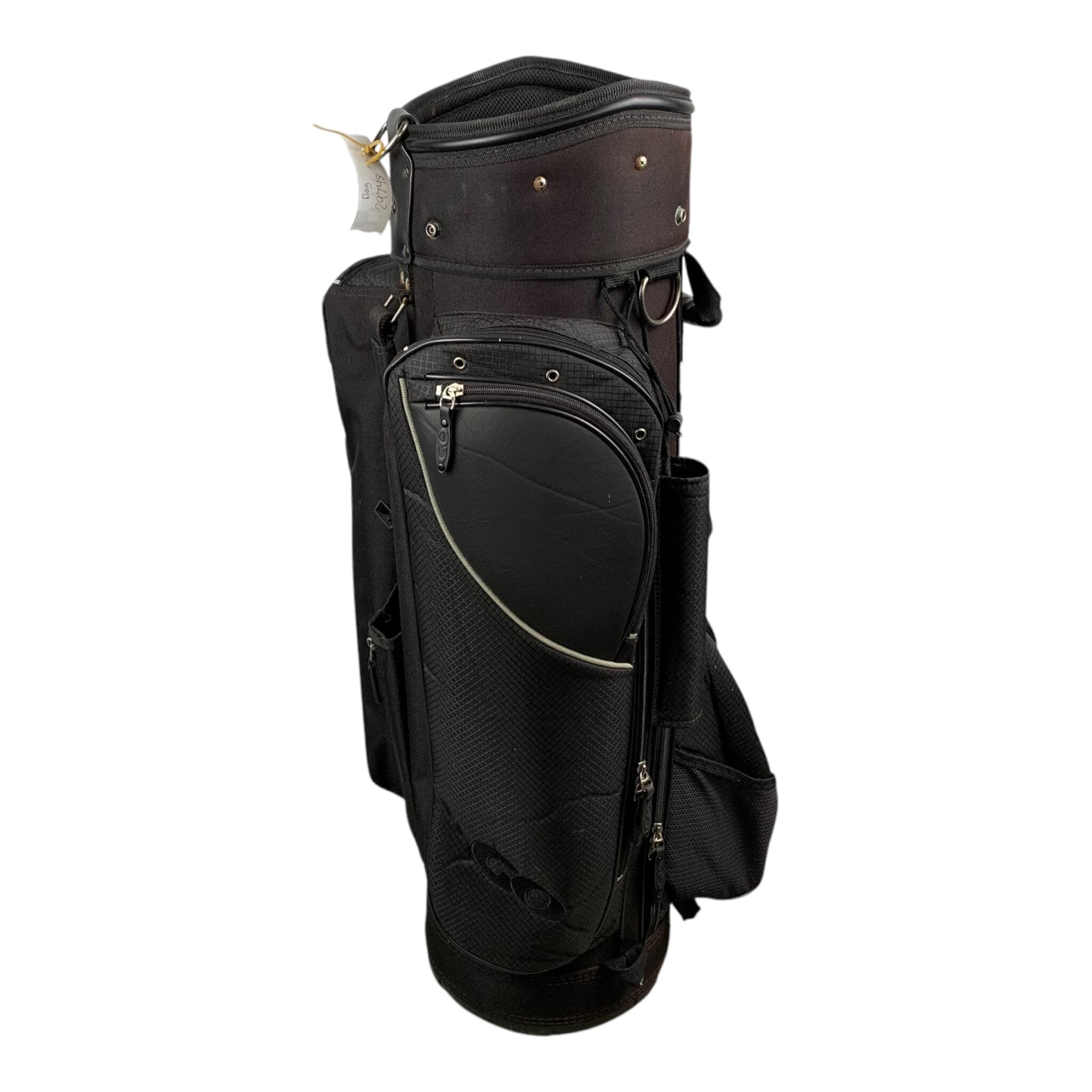 Go Golf CartBag / Schwarz / 6 Fächer