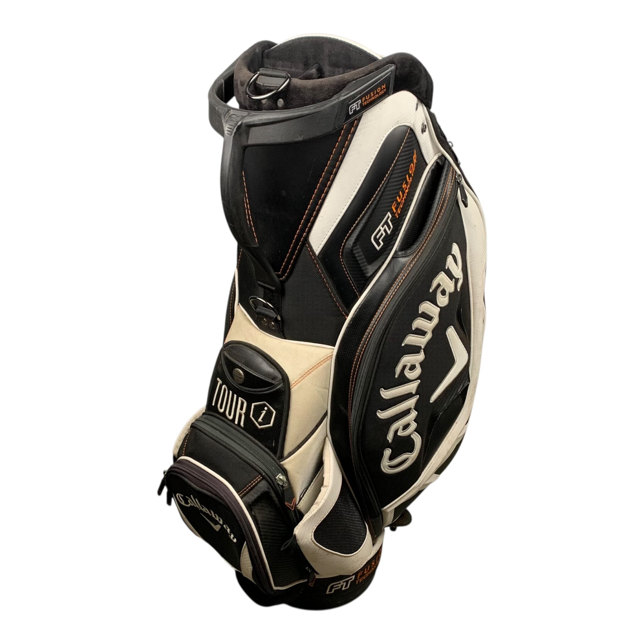 Callaway FT Fusion Staffbag / Schwarz/Weiß / 6-Fächer