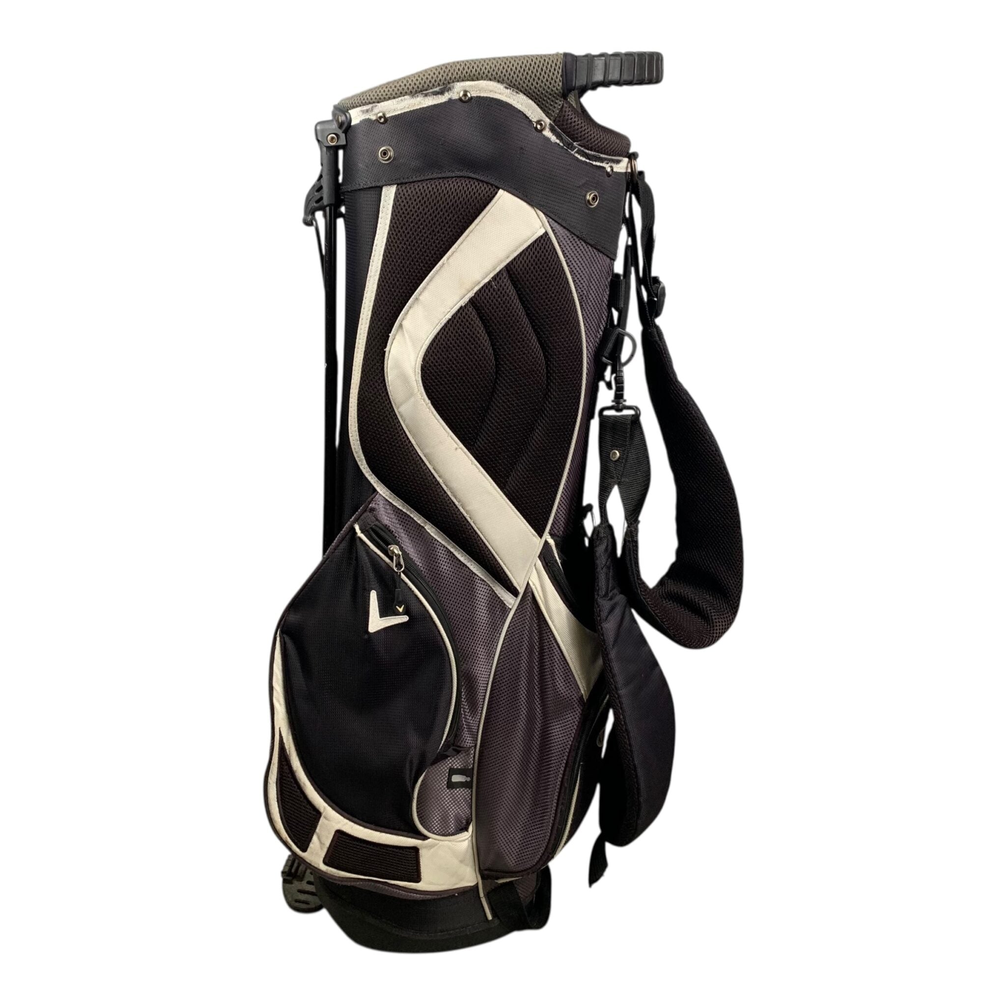 Callaway Standbag / Schwarz/Grau / 6-Raum