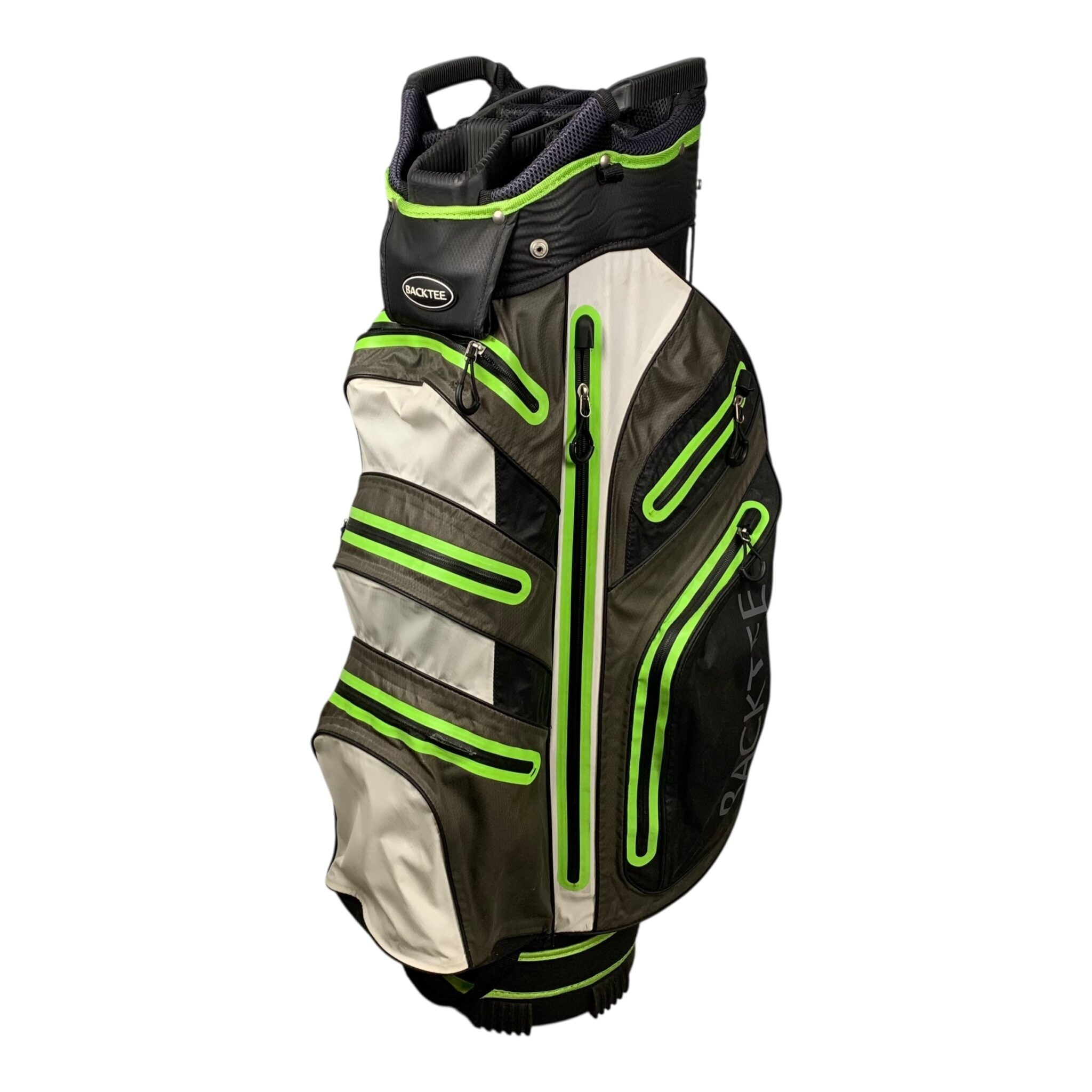 BackTee Cartbag / Schwarz/Grün / 14-Zimmer