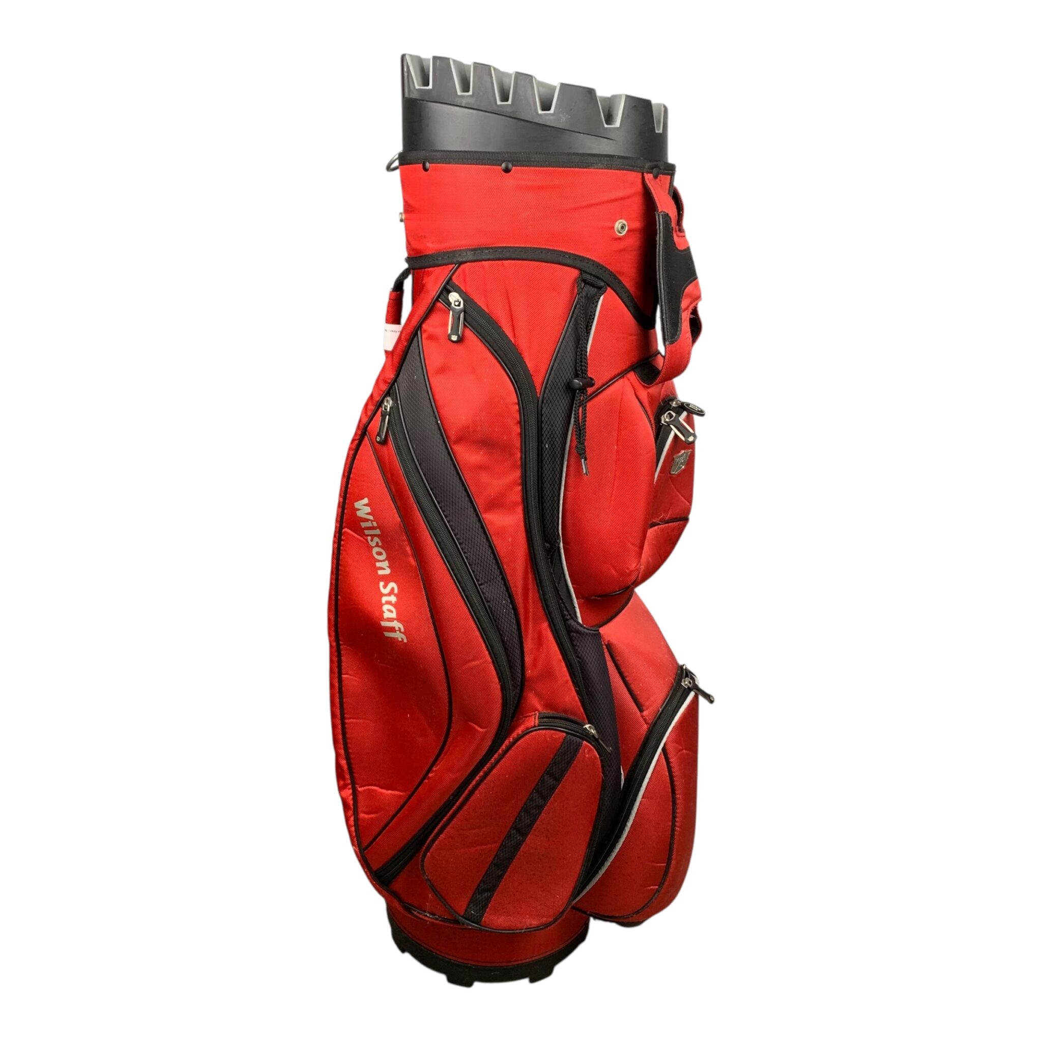 Wilson Staff Cartbag / Rot / 15-Zimmer