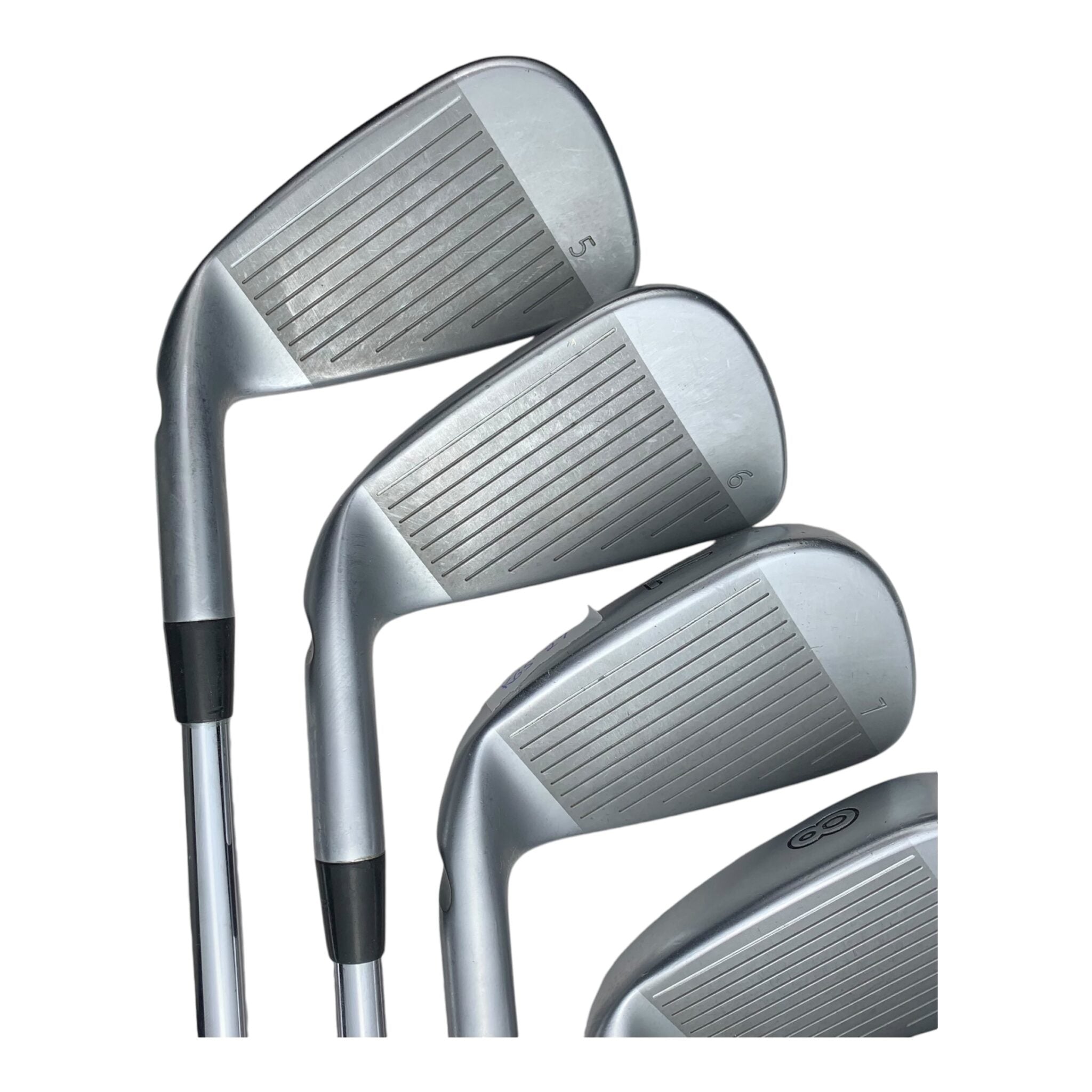 Ping i200 Eisensatz / Flex Regular - Stahl / 5-W / Orange Lie Dot