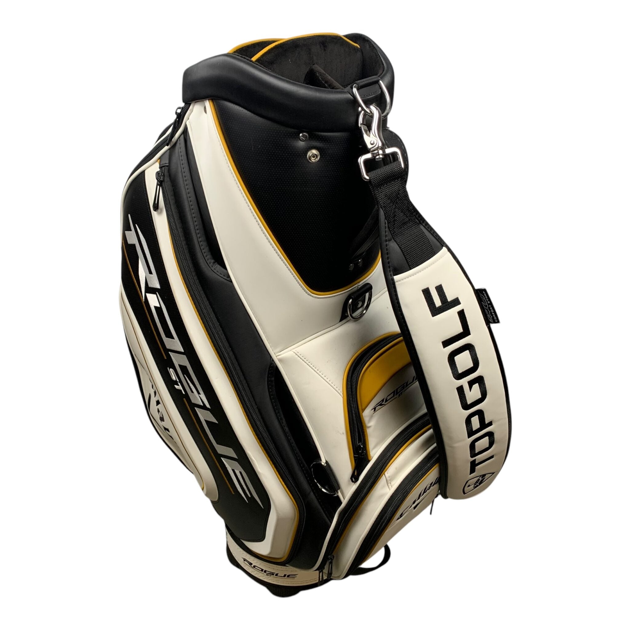 Callaway Rogue ST Staff Bag / Weiß/Gold/Schwarz / 6 Fächer