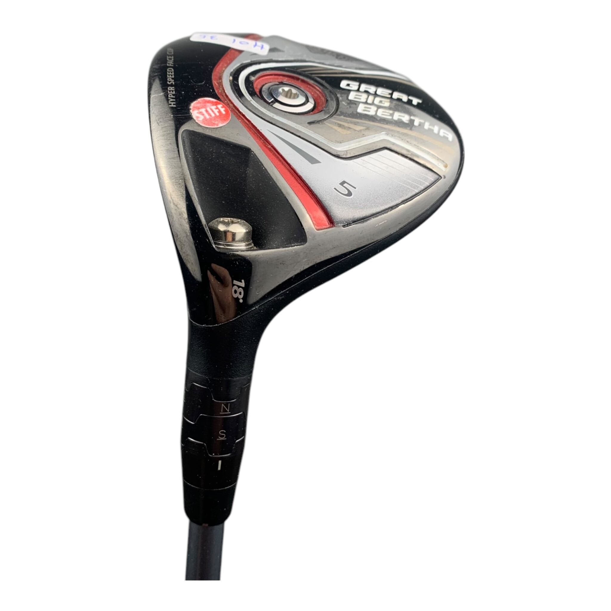 Callaway Great Big Bertha Fairwayholz / Flex Stiff / Graphit / #5/18 - Links
