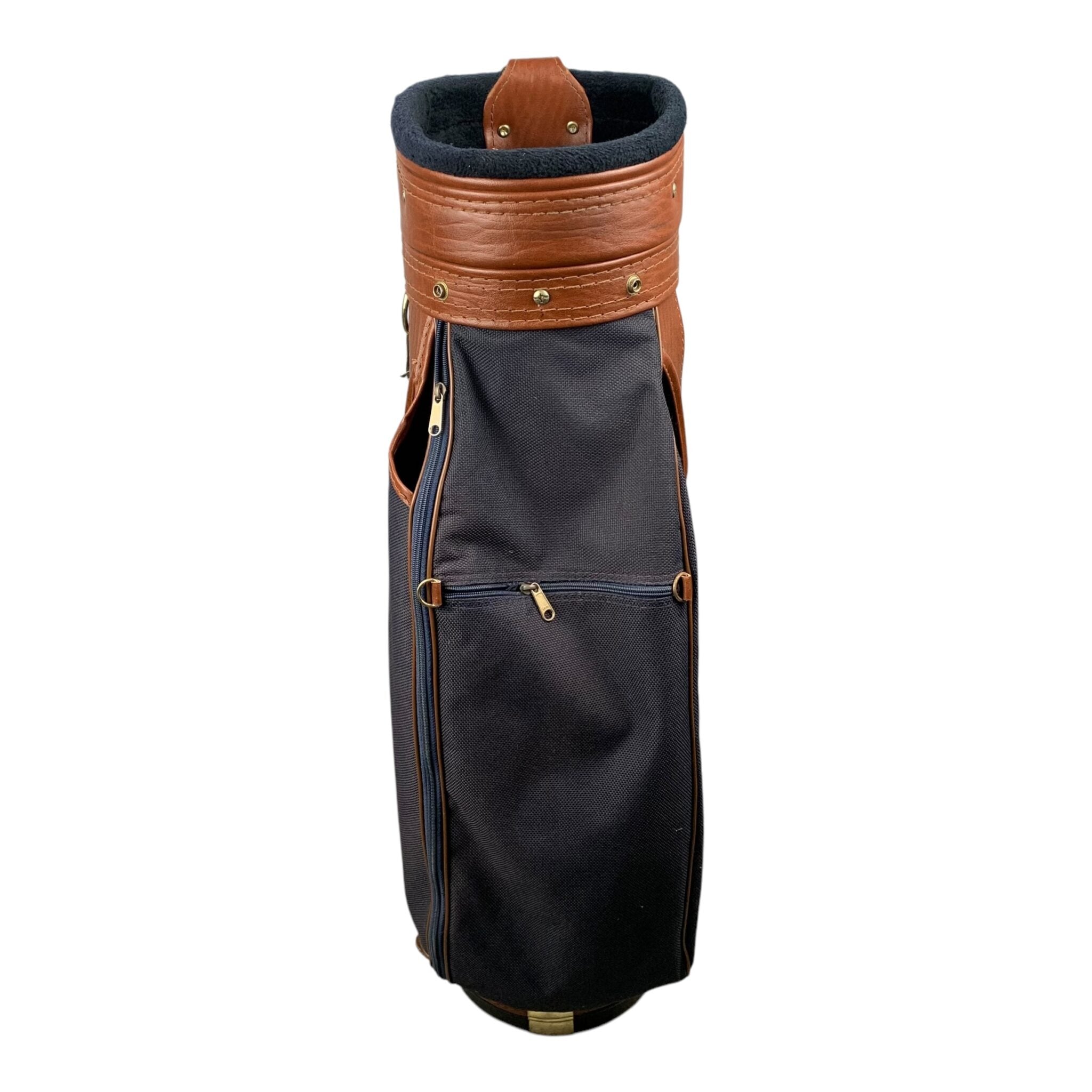Prestige Golf CartBag / Braun/Blau / 6 Fächer