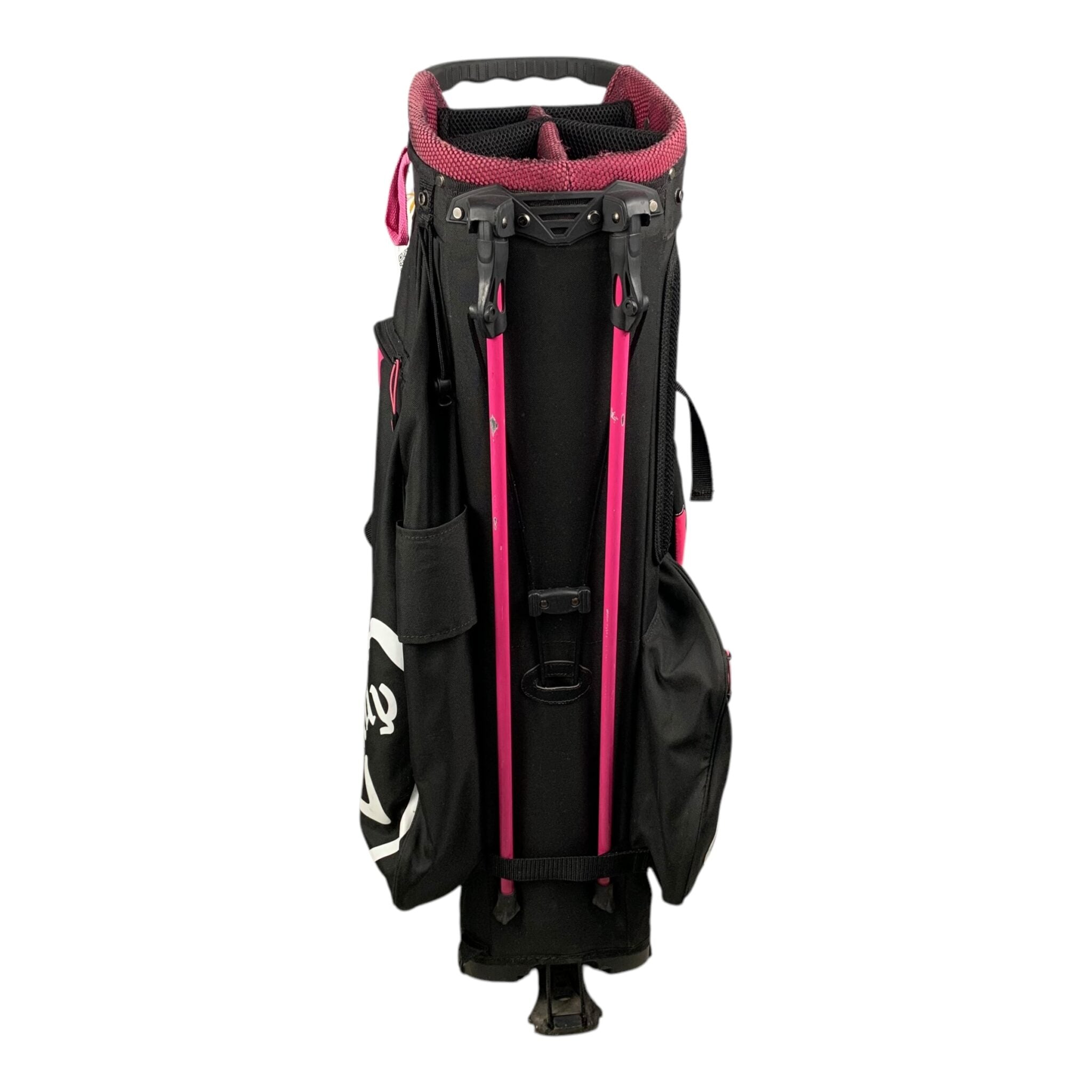 Callaway Chev StandBag / Schwarz/Pink / 5 Fächer