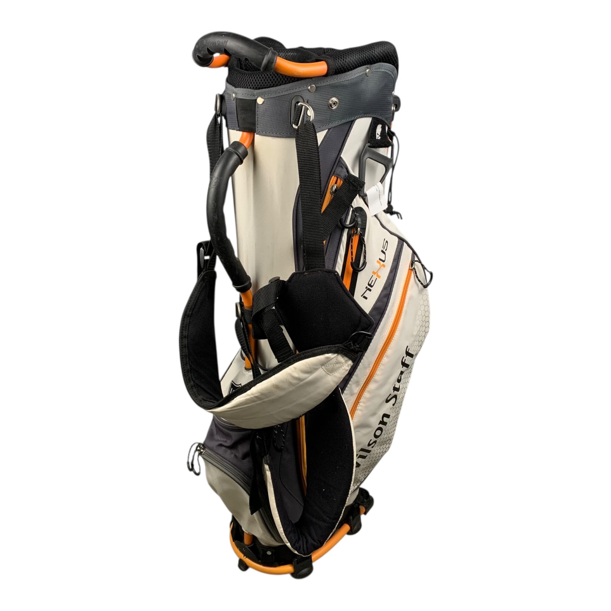 Wilson Staff Nexus Standbag / Weiß/Orange / 5 Fächer