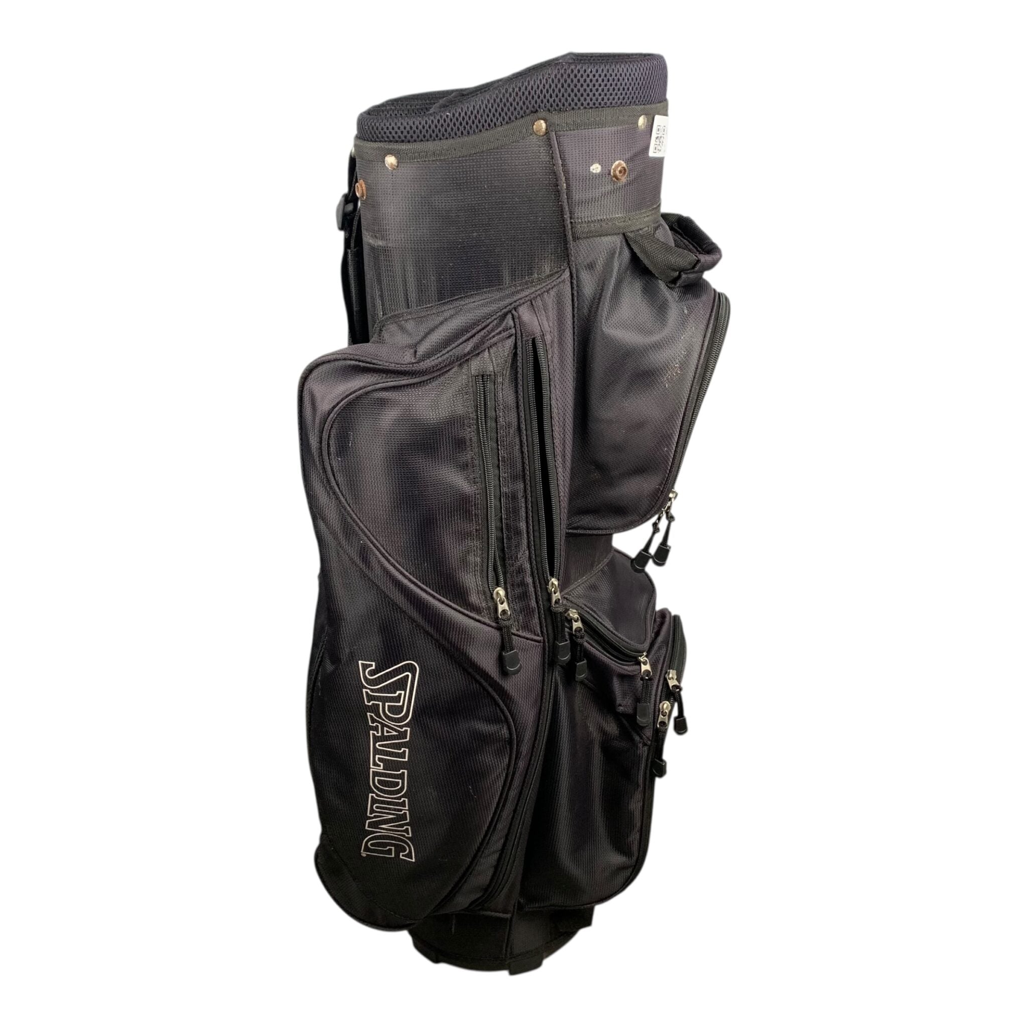 Spalding Cartbag / Schwarz / 6-Rum