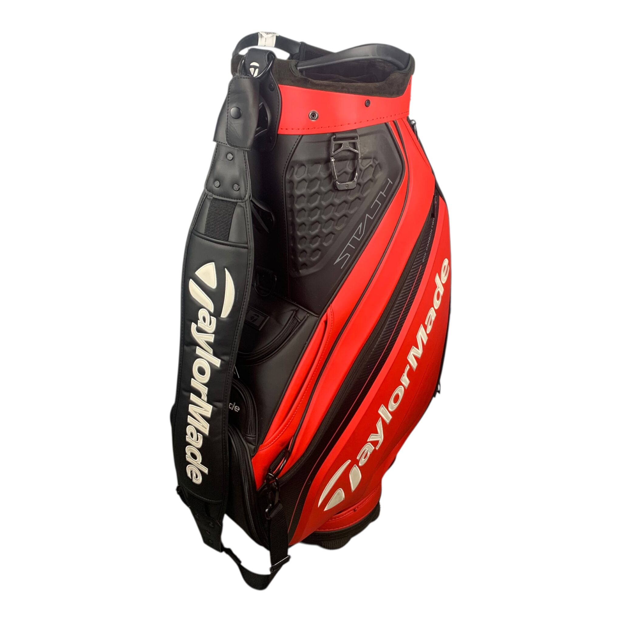 Taylormade Stealth Staffbag / Rot/Schwarz / 6-Fächer