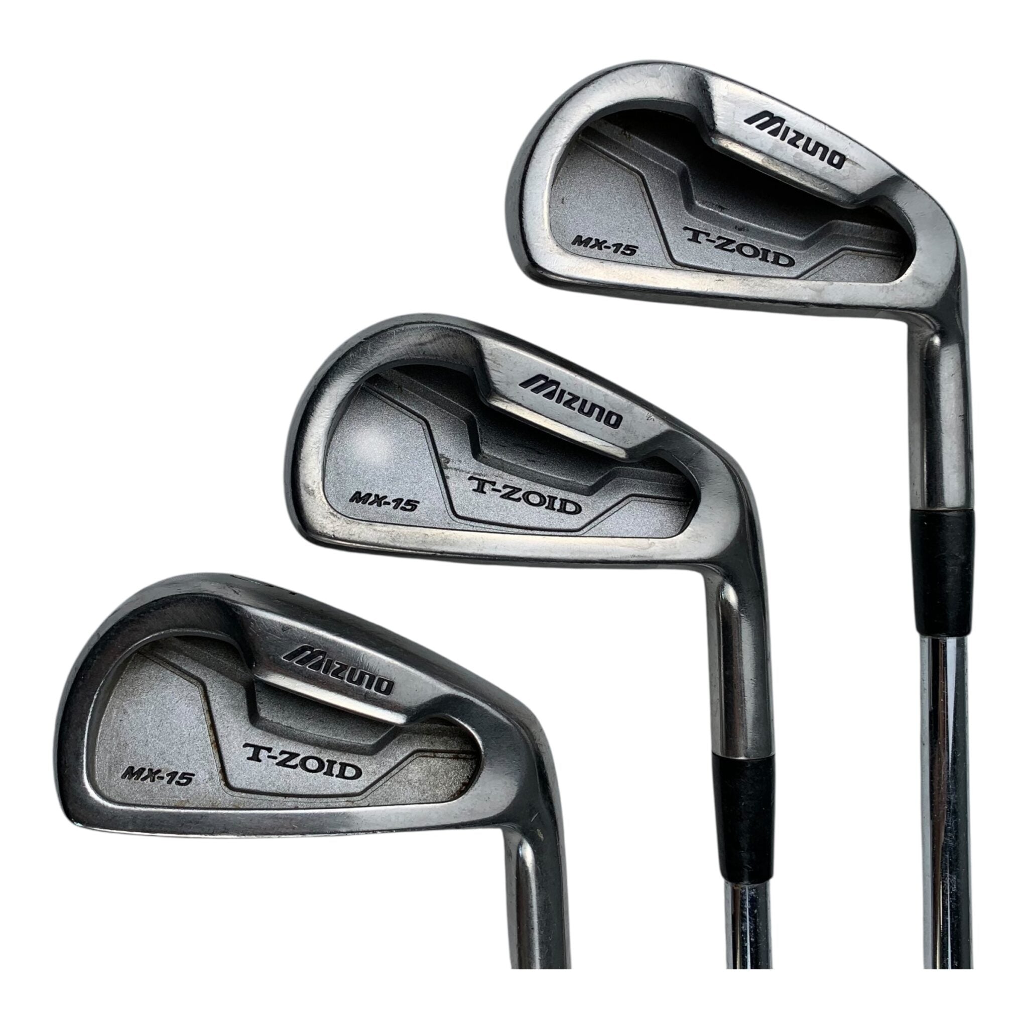 Mizuno T-Zoid MX-15 Eisensatz / Flex Stiff / 3-PW / Stahl