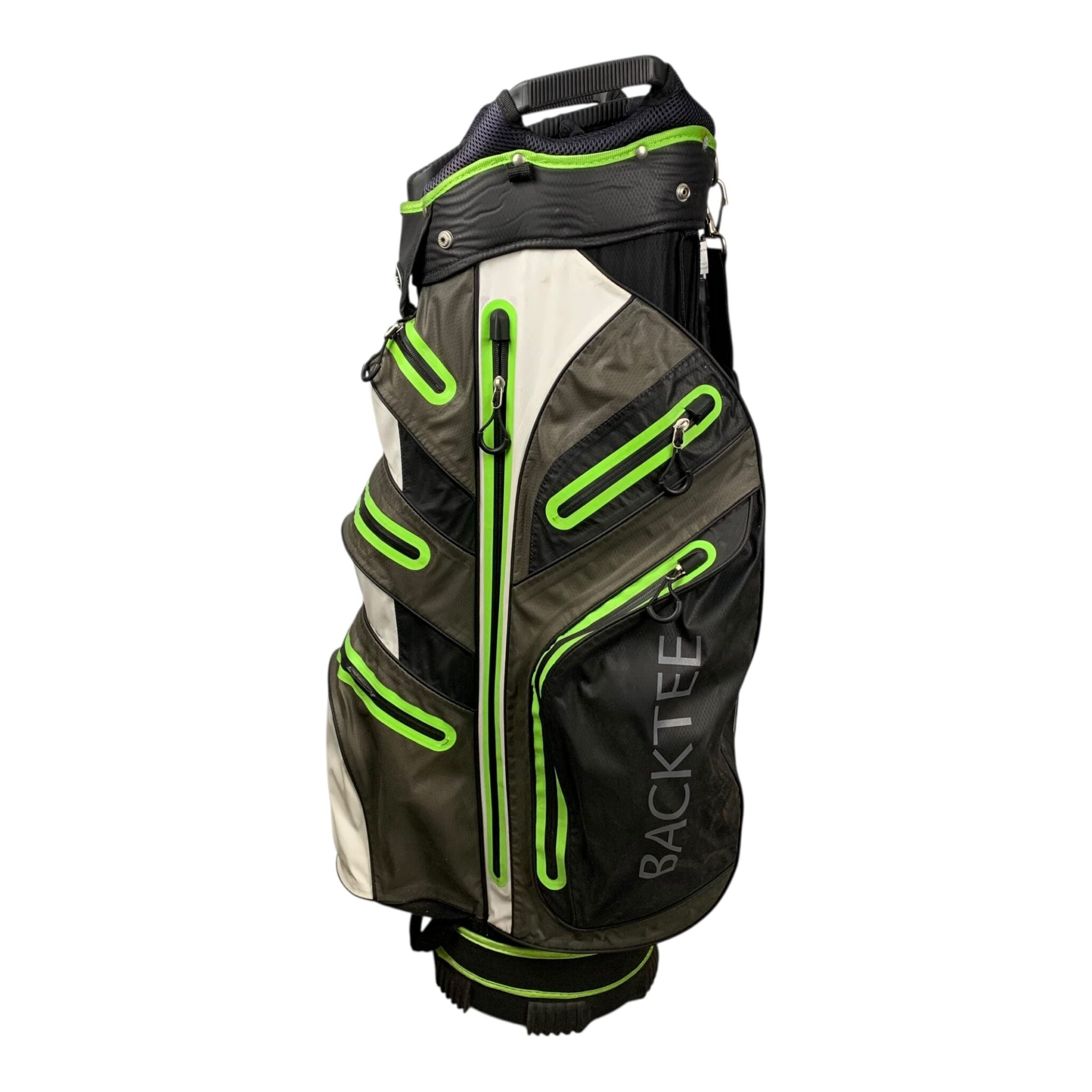 BackTee Cartbag / Schwarz/Grün / 14-Zimmer