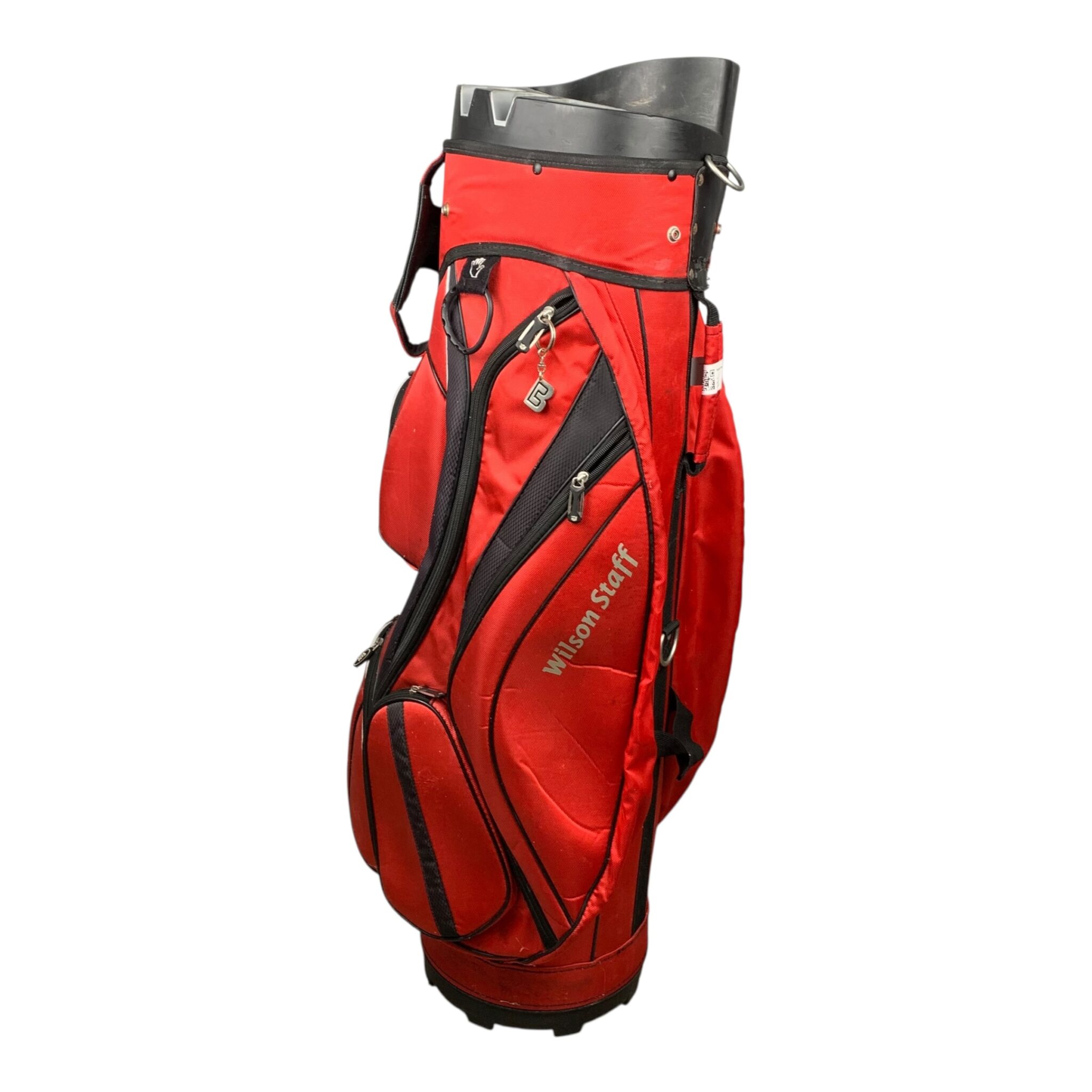 Wilson Staff Cartbag / Rot / 15-Zimmer