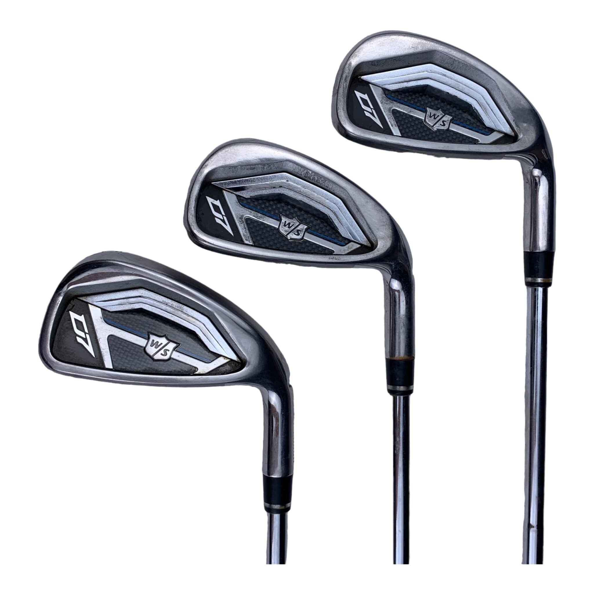 Wilson Staff D7 Eisensatz / Länge +0,75" / Flex Stiff / 5-P+S / Stahl