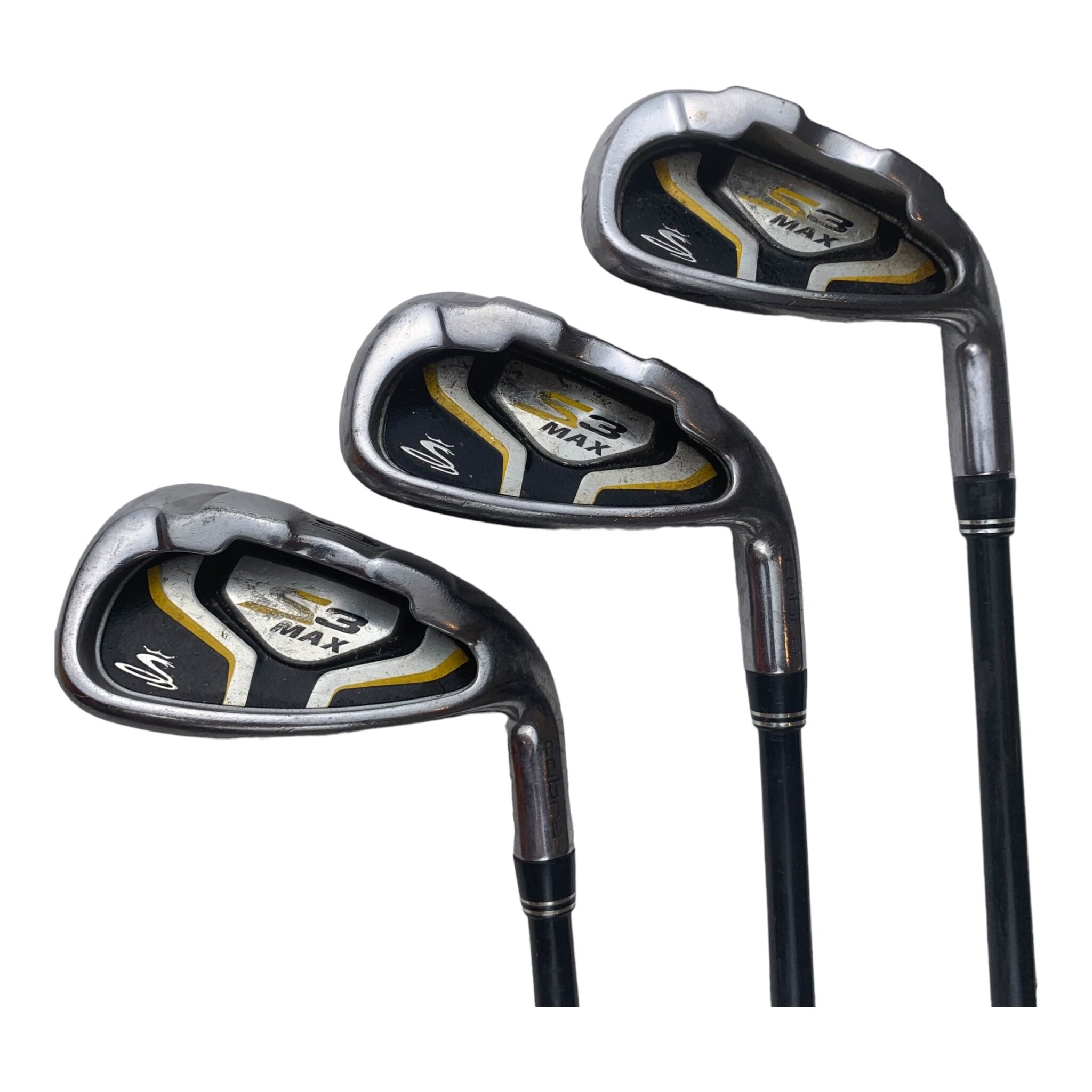 Cobra S3 Max Combo Eisenset / Flex Regular / 4H+5H+6H+7-PW+S / Graphit