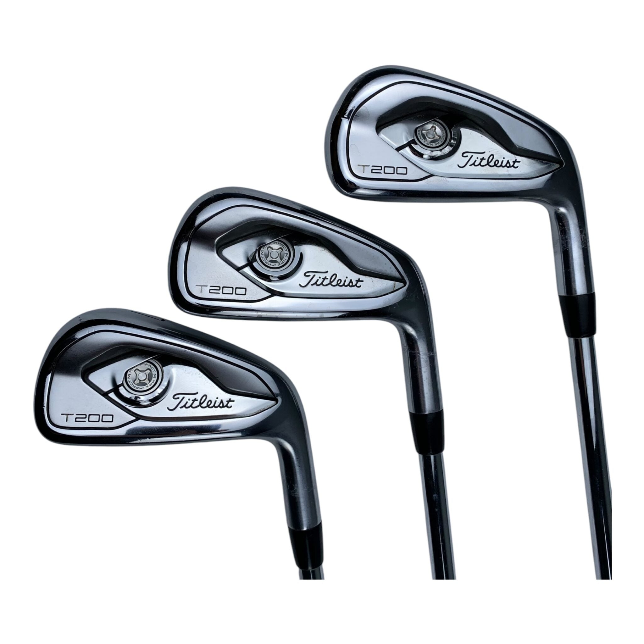 Titleist T200 Eisensatz / Flex Stiff / 5-P + 48' / Stahl