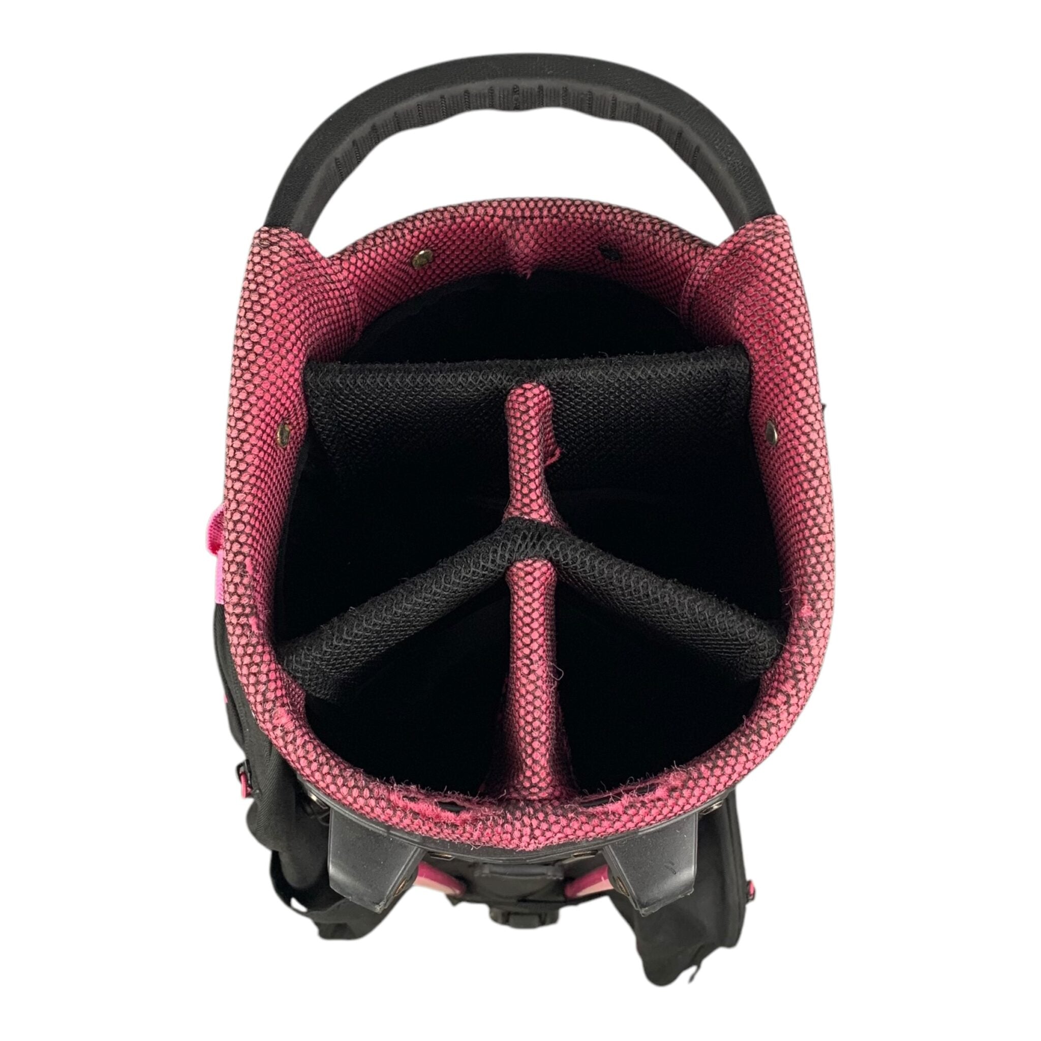 Callaway Chev StandBag / Schwarz/Pink / 5 Fächer