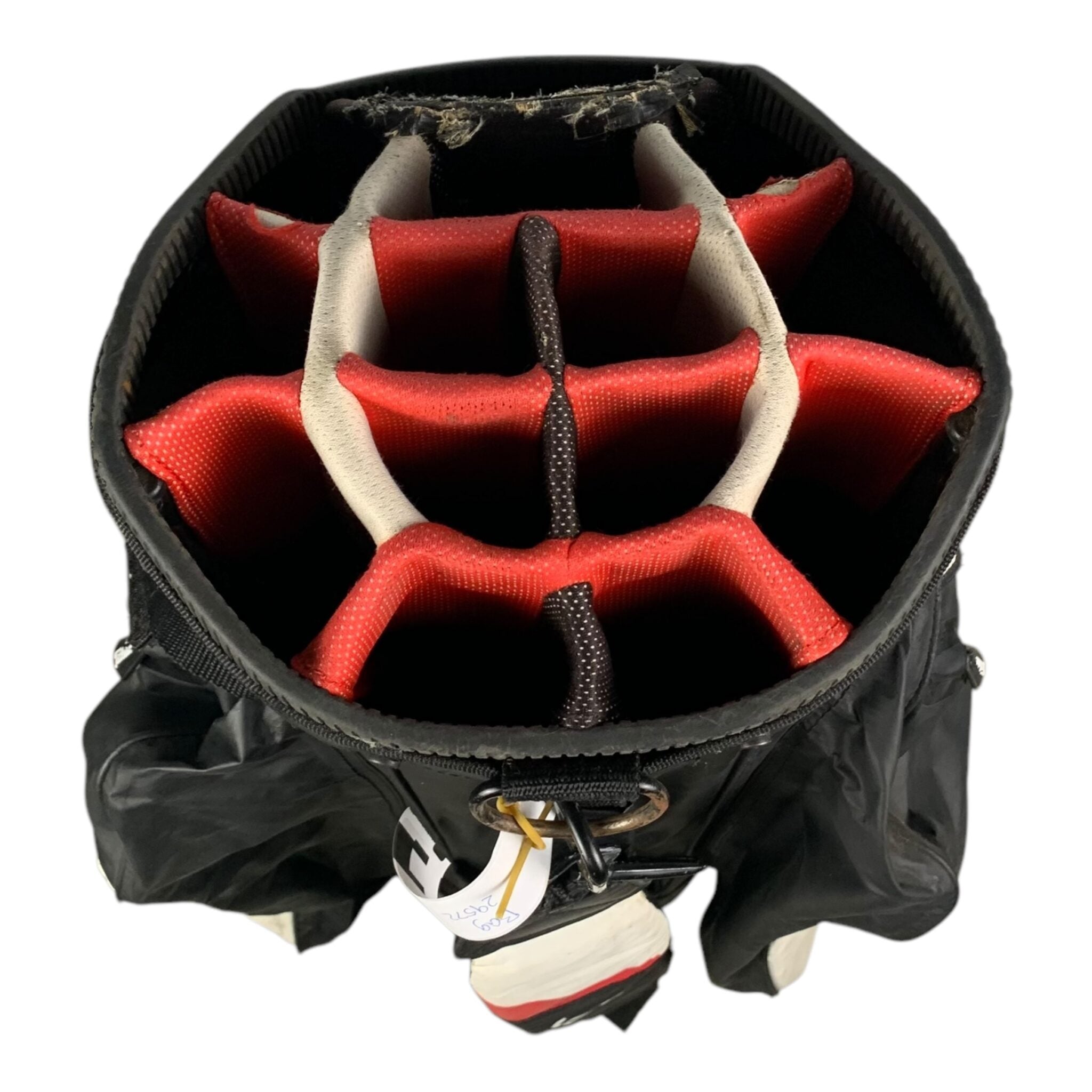 Titleist StaDry CartBag / Schwarz/Weiß/Rot / 14 Fächer