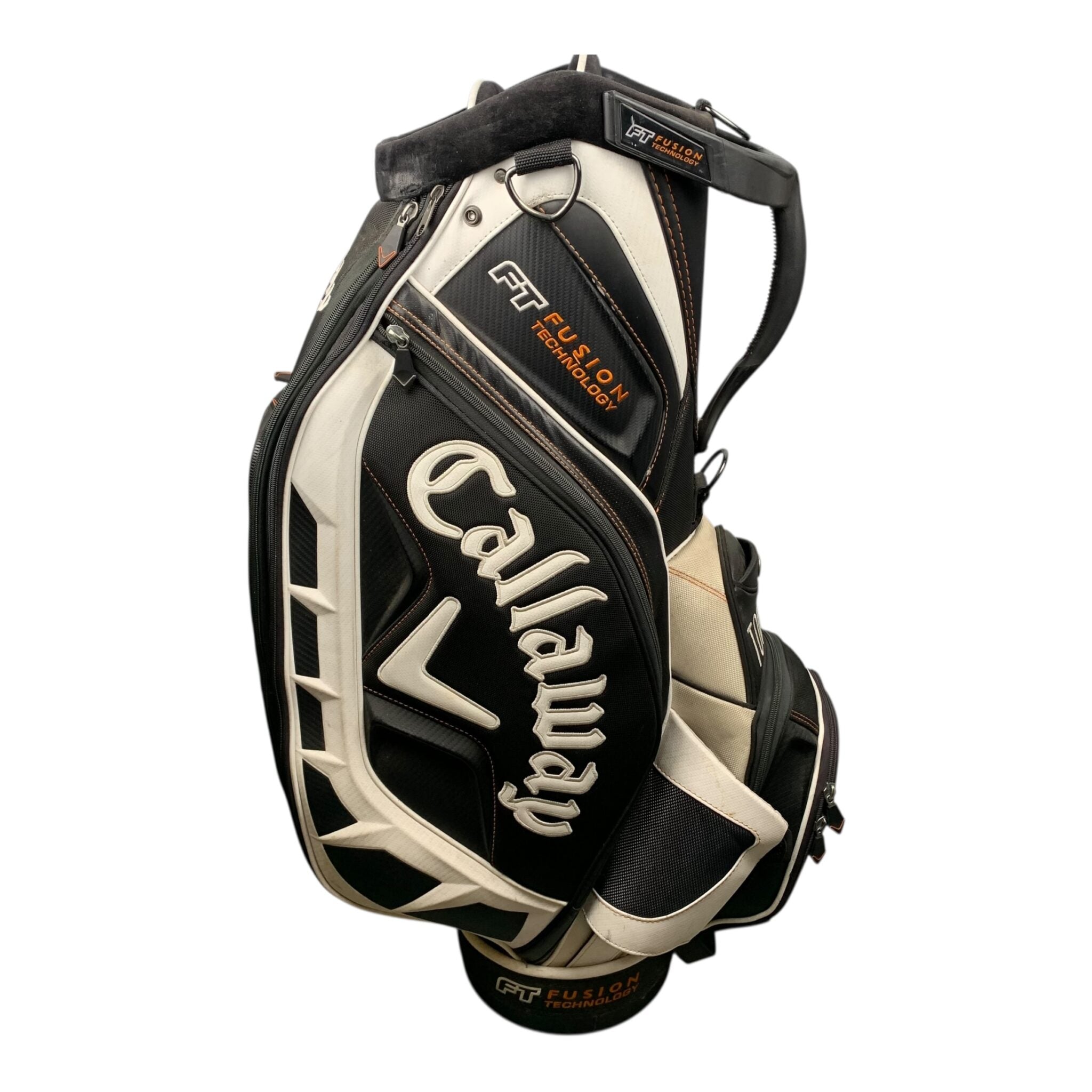 Callaway FT Fusion Staffbag / Schwarz/Weiß / 6-Fächer
