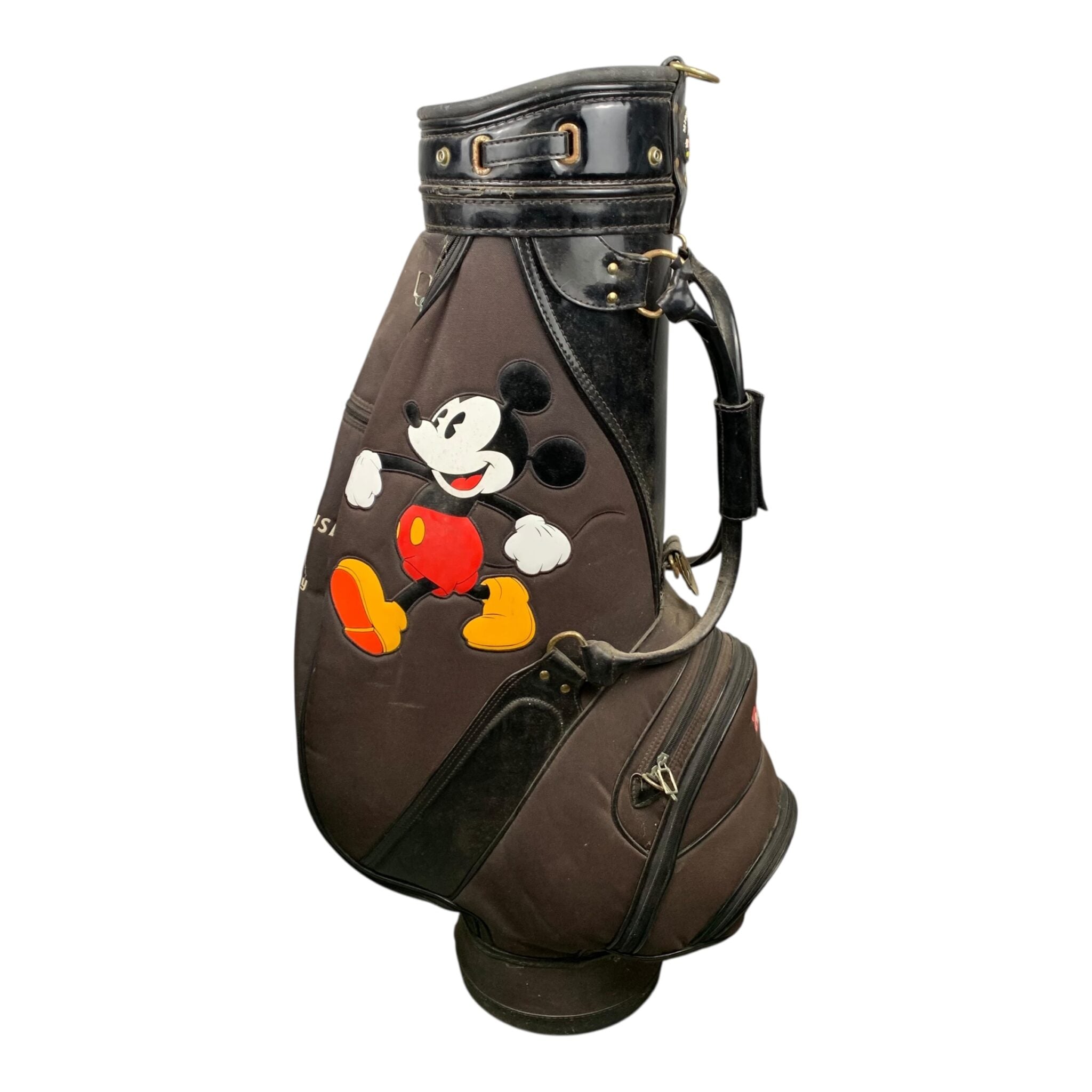 Mickey Mouse Cartbag / Schwarz / 6-Raum
