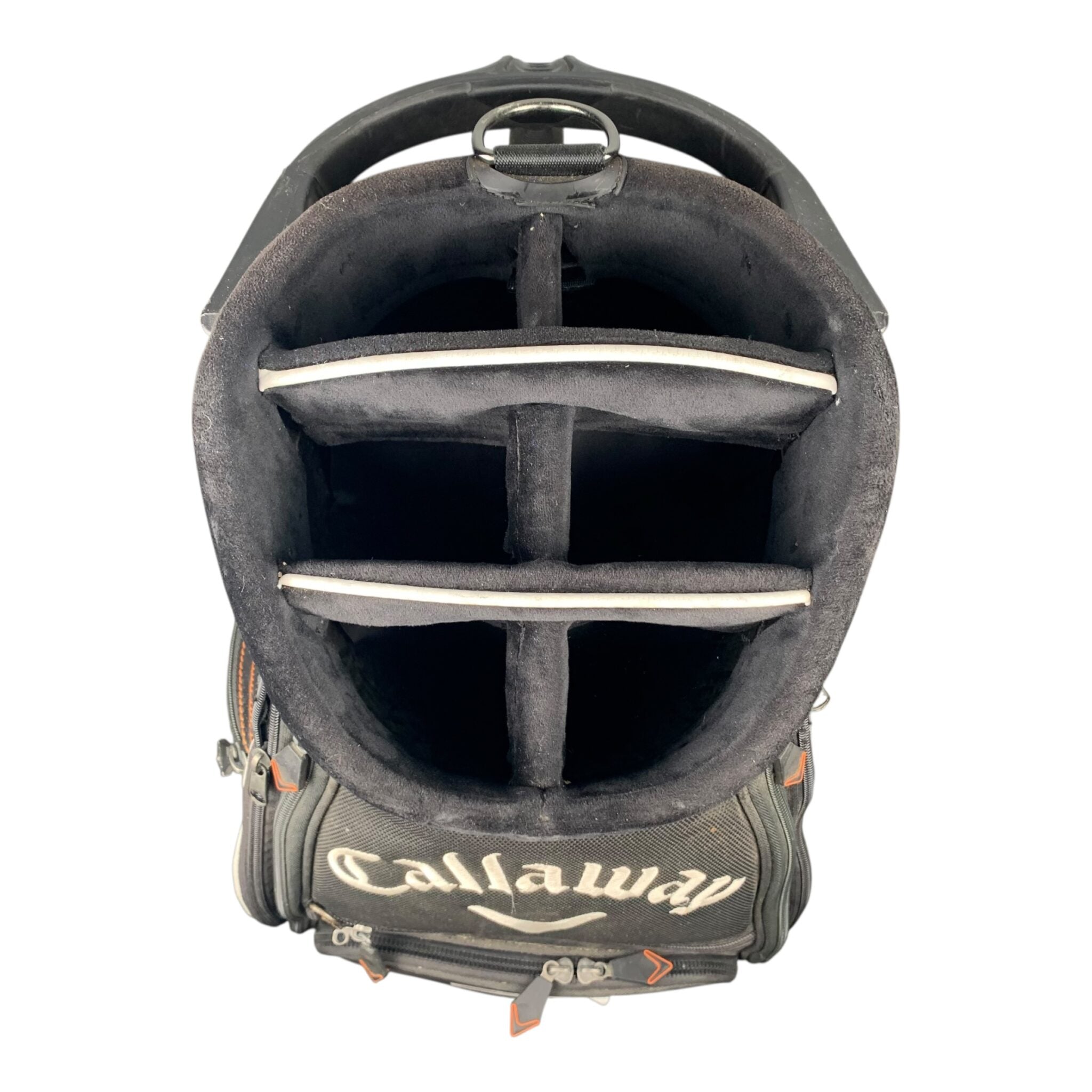 Callaway FT Fusion Staffbag / Schwarz/Weiß / 6-Fächer