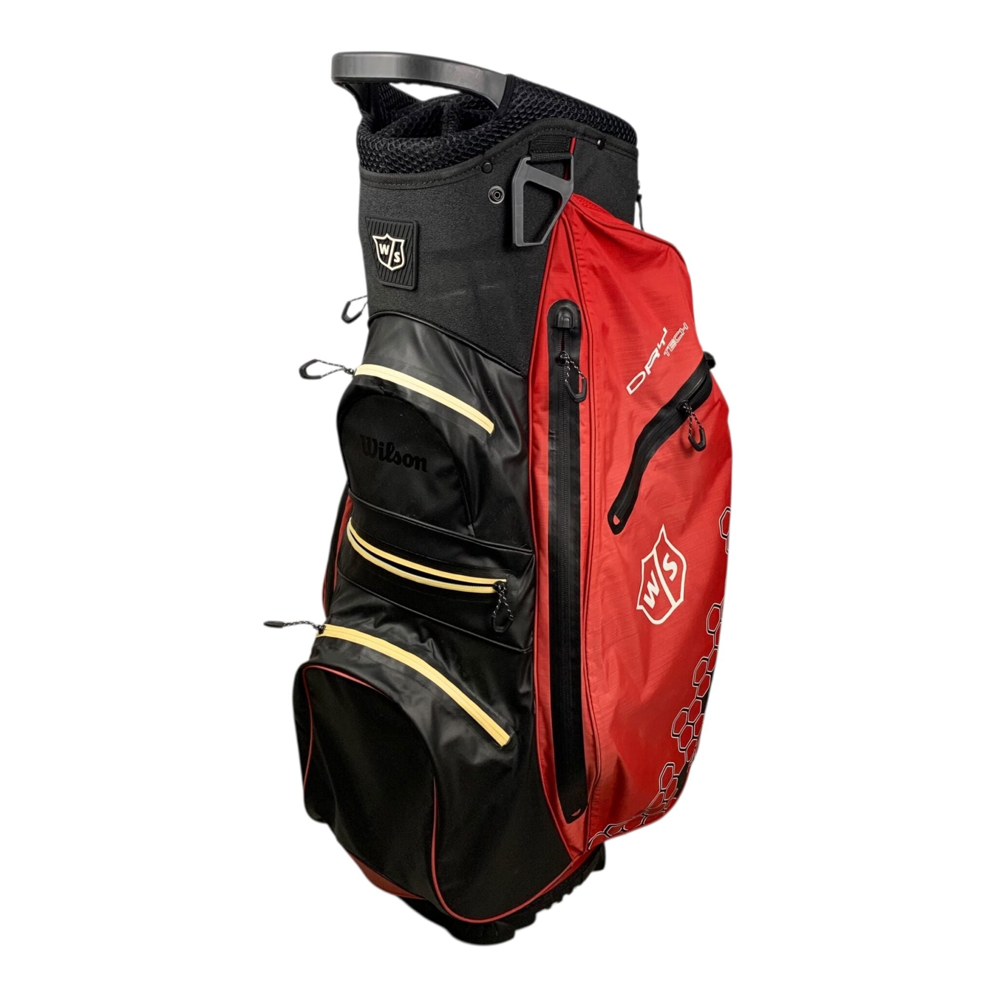 Wilson Staff DryTech Cartbag / Rot / 15 Fächer