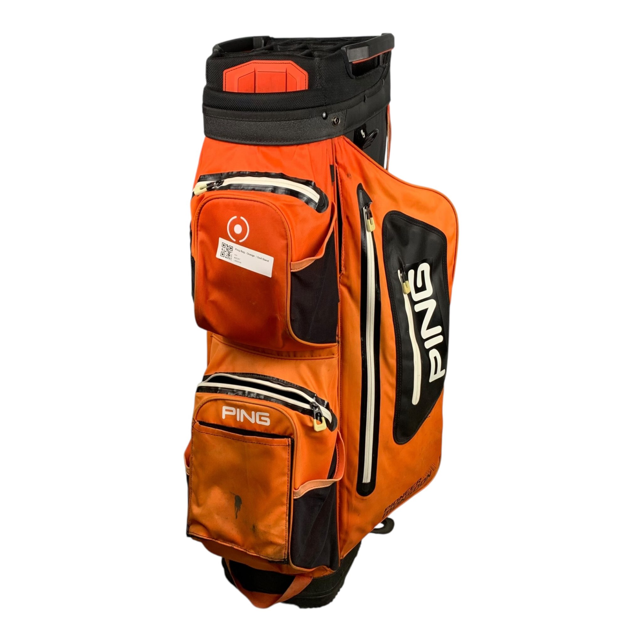 Ping Pioneer Monsoon Cartbag / Orange / 14 Fächer