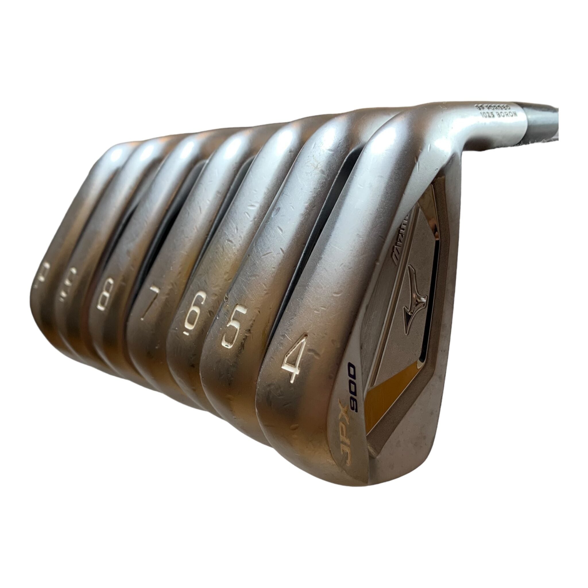 Mizuno JPX 900 Forged Iron Set / Flex Regular / 4-PW / Stahl / Länge: -0,25" / MCC Std-Griffe