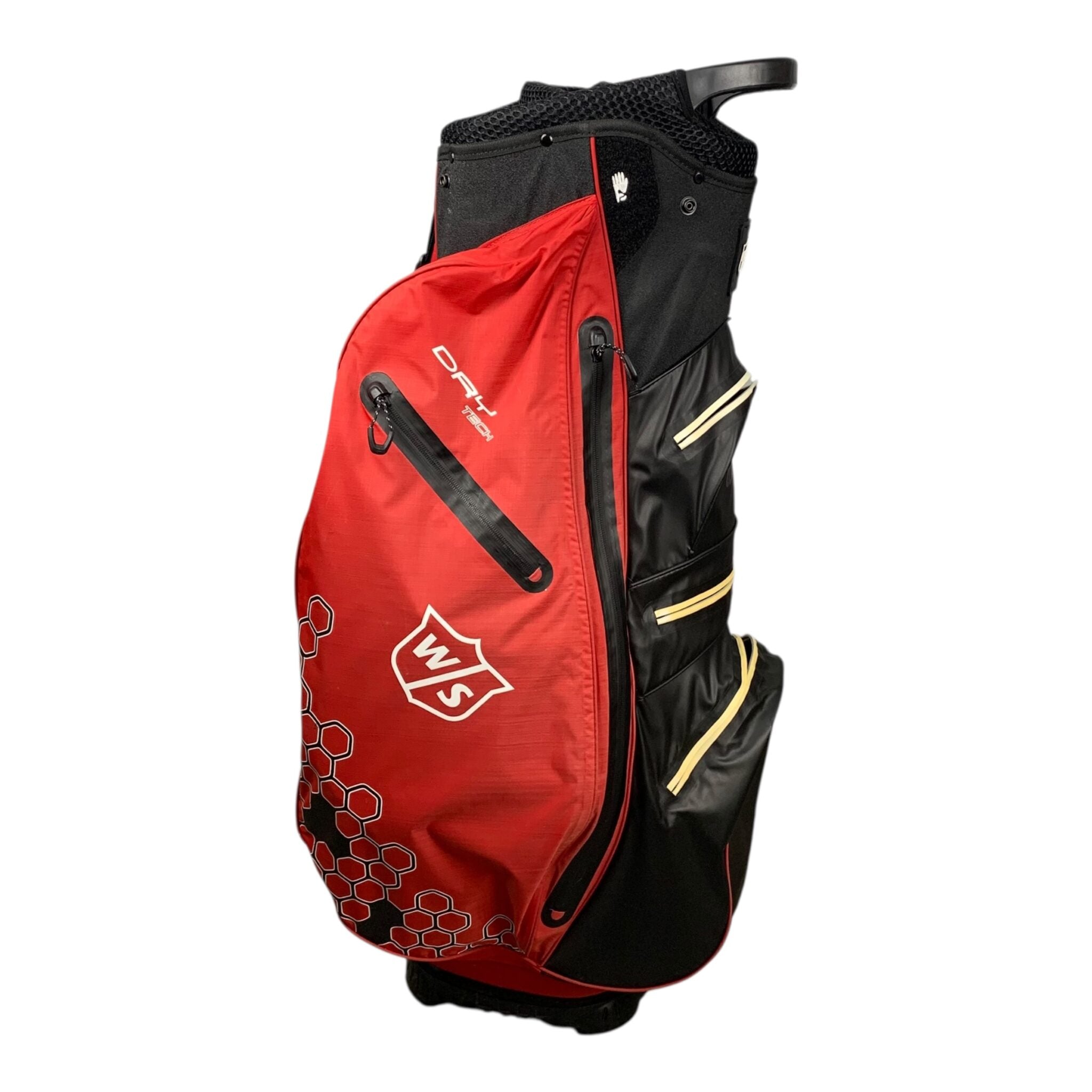 Wilson Staff DryTech Cartbag / Rot / 15 Fächer