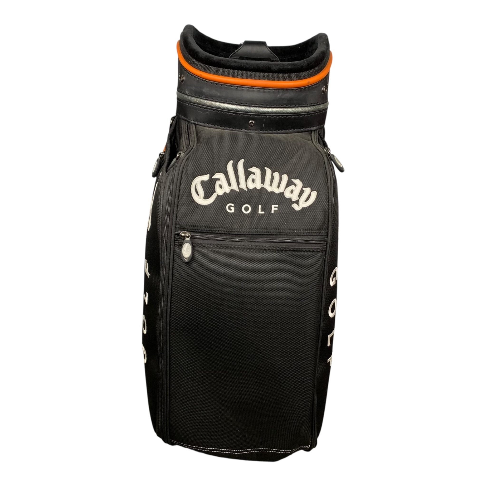 Callaway Fusion Staffbag / Schwarz/Orange / 6-Fächer
