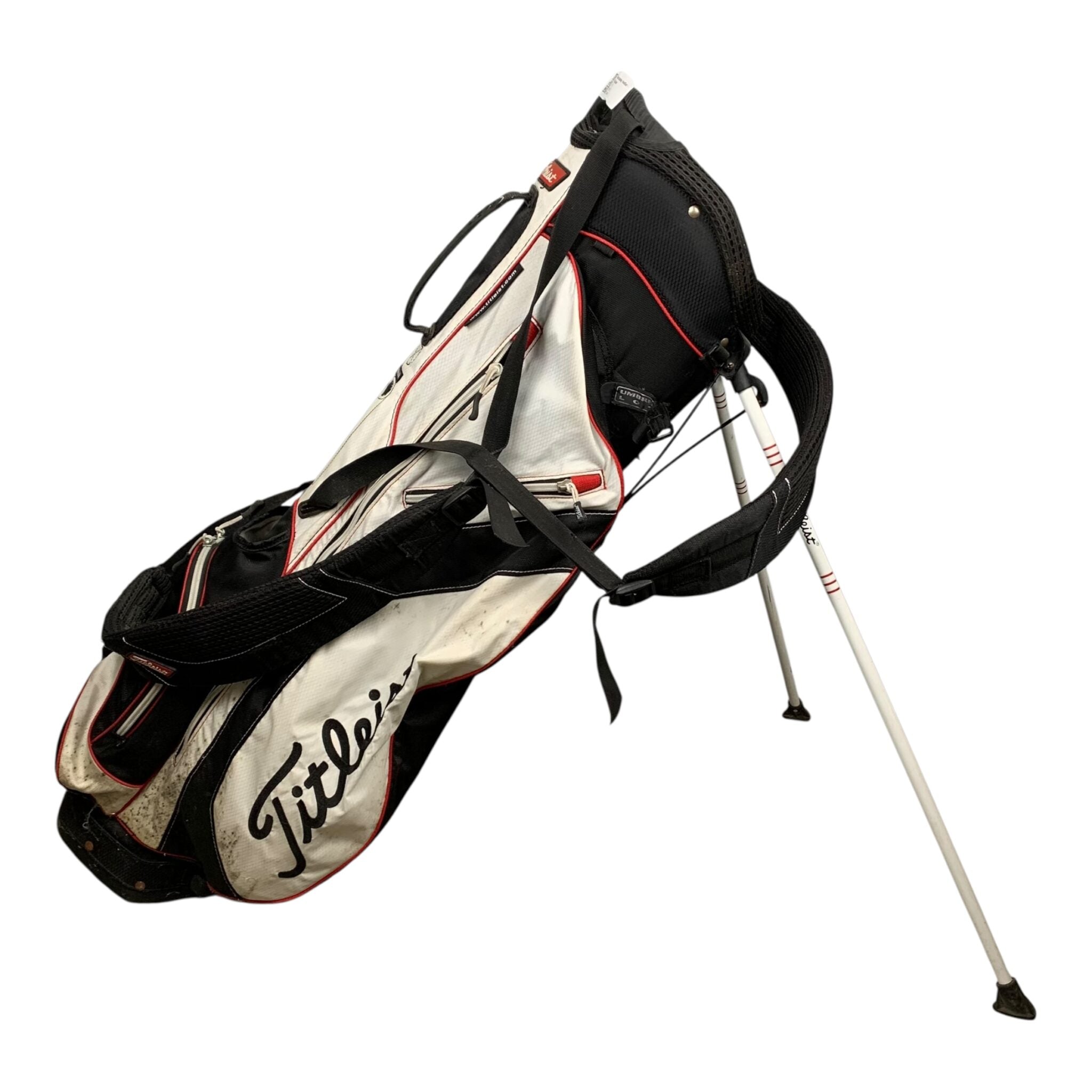 Titleist Standbag / Schwarz/Weiß / 2-Fächer