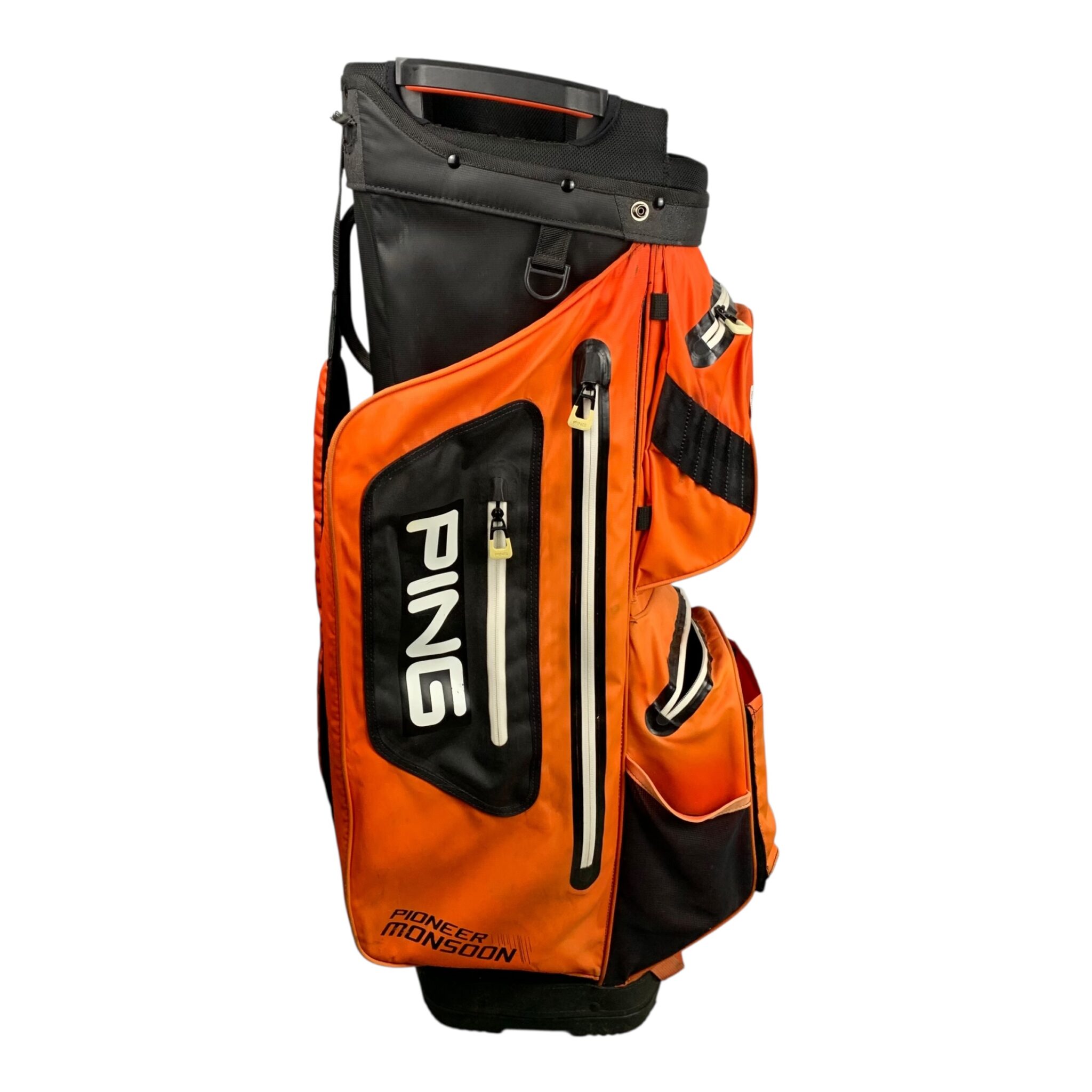 Ping Pioneer Monsoon Cartbag / Orange / 14 Fächer