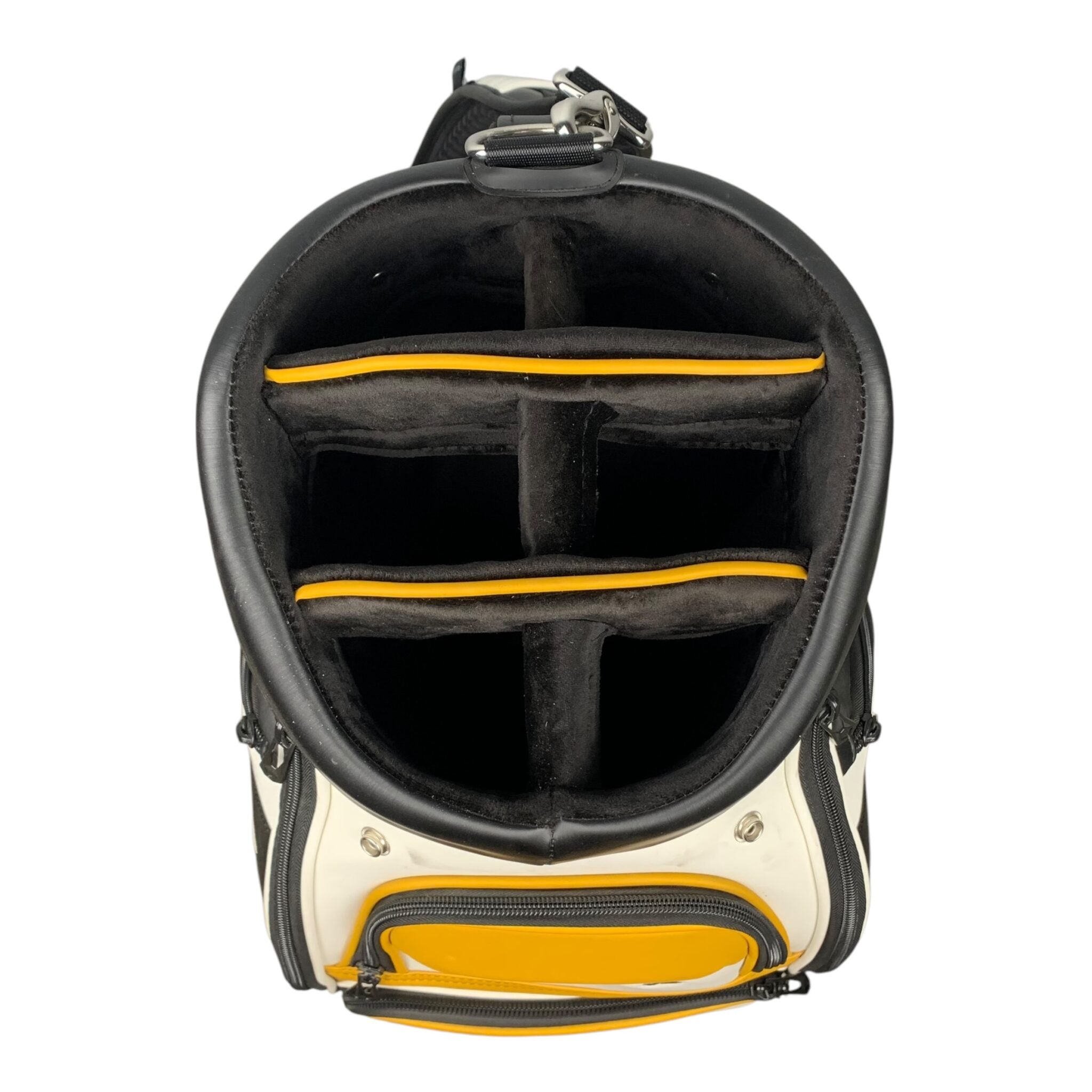 Callaway Rogue ST Staff Bag / Weiß/Gold/Schwarz / 6 Fächer