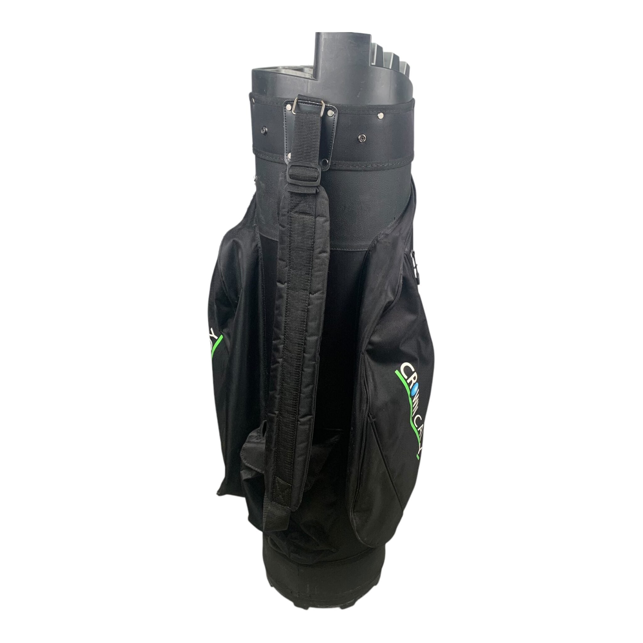 CrownCaddy Cartbag / Schwarz/Grau / Trennwand