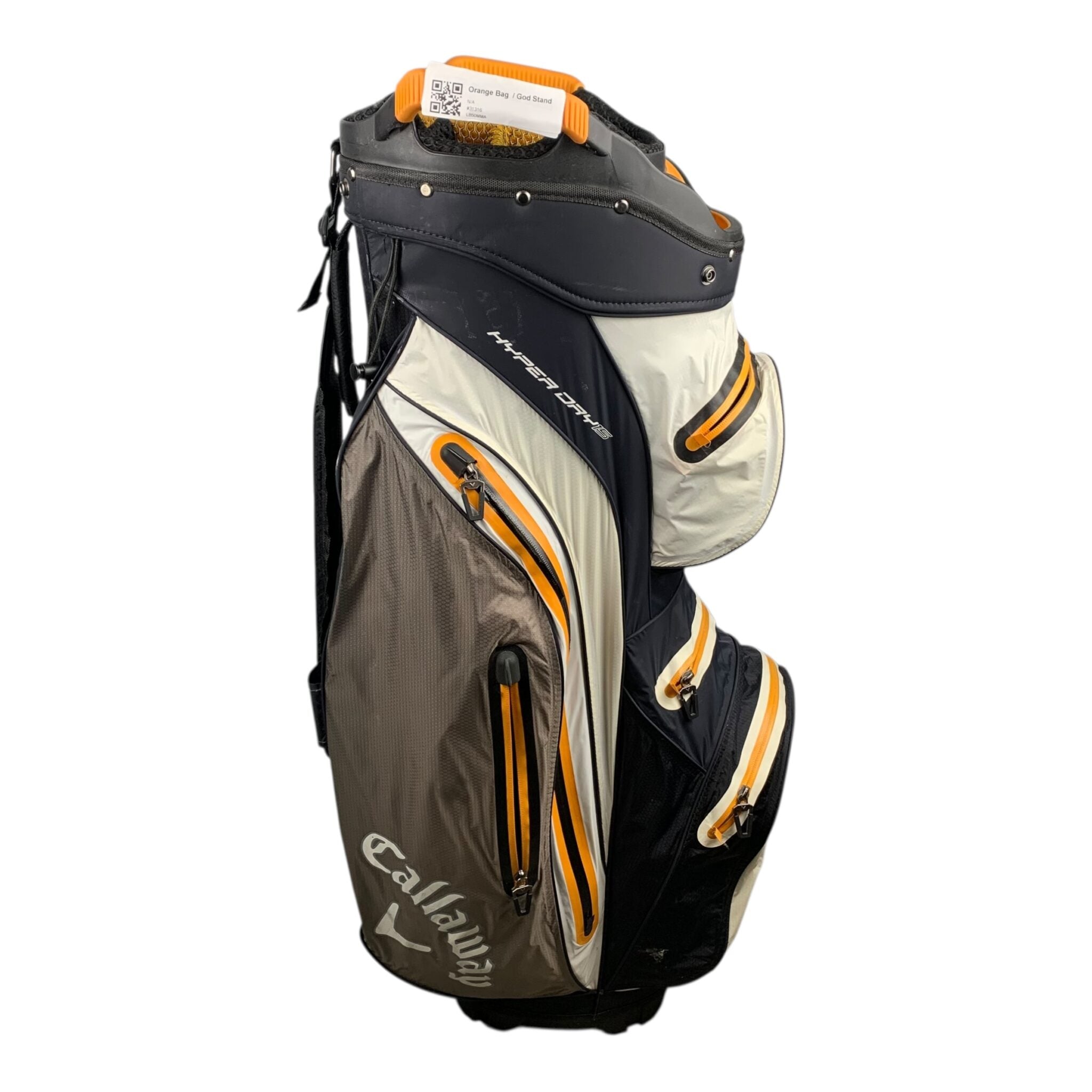 Callaway Hyper Dry 15/ Schwarz/Weiß/Orange / 15-Rum