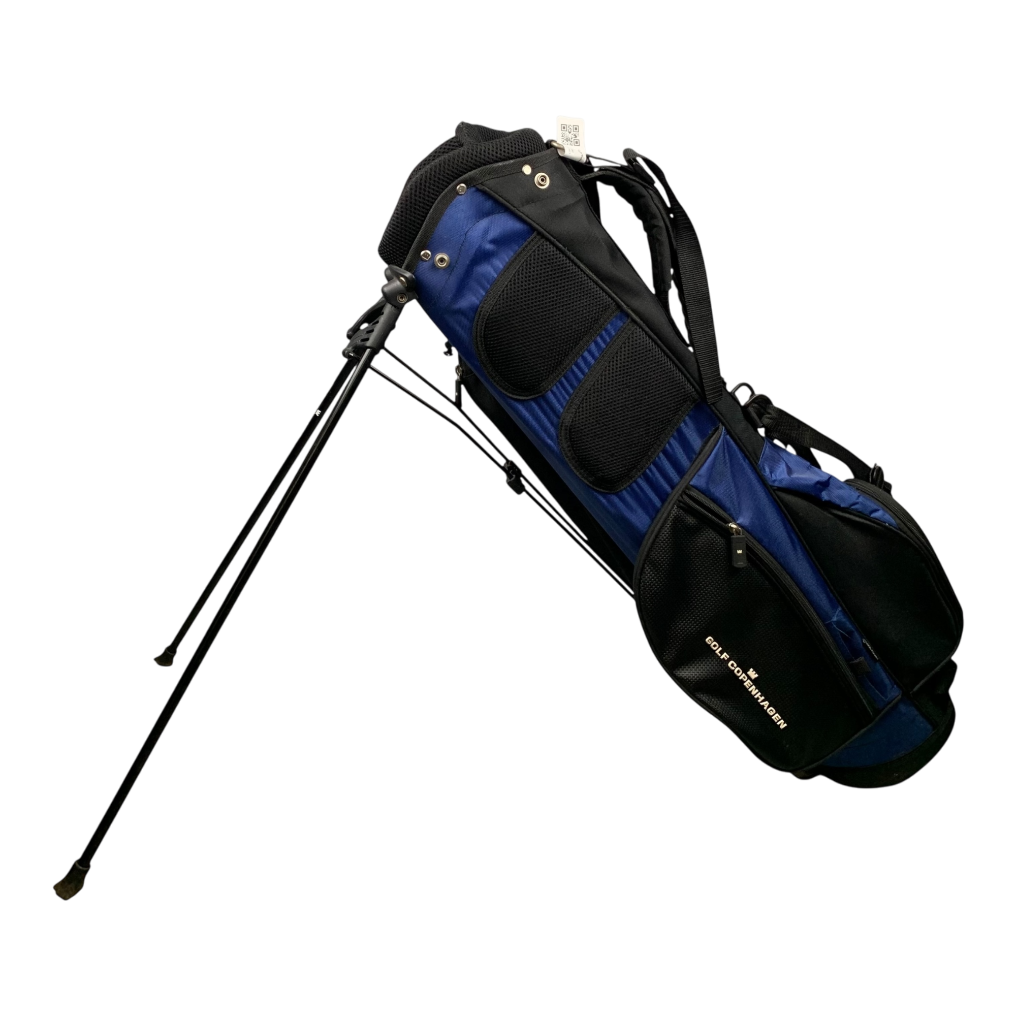 Golf Copenhagen Stand Bag / 5-Way / Blue galleri billede 2 - brugt golf udstyr i god stand