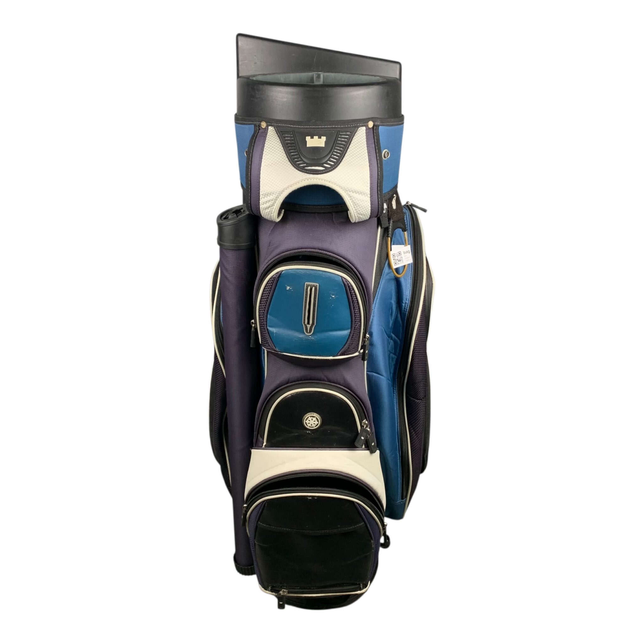 Copenhagen Golfwagen / Blau/Schwarz / Trennwand