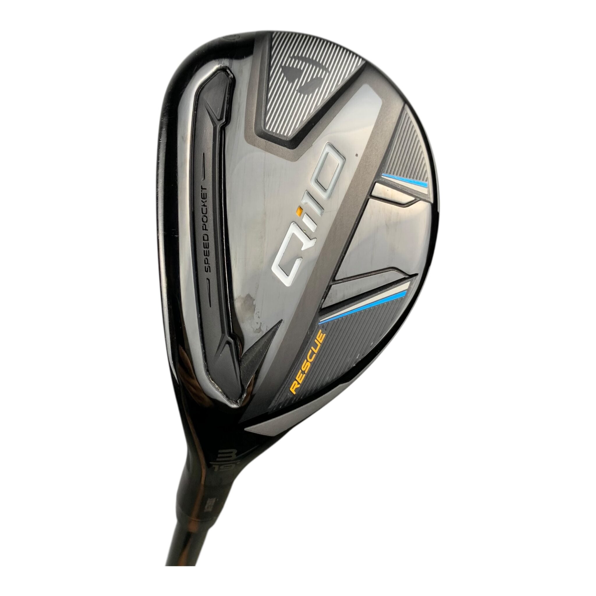 TaylorMade Qi10 Hybrid / Flex Stiff / Graphit / #3/19 - Links