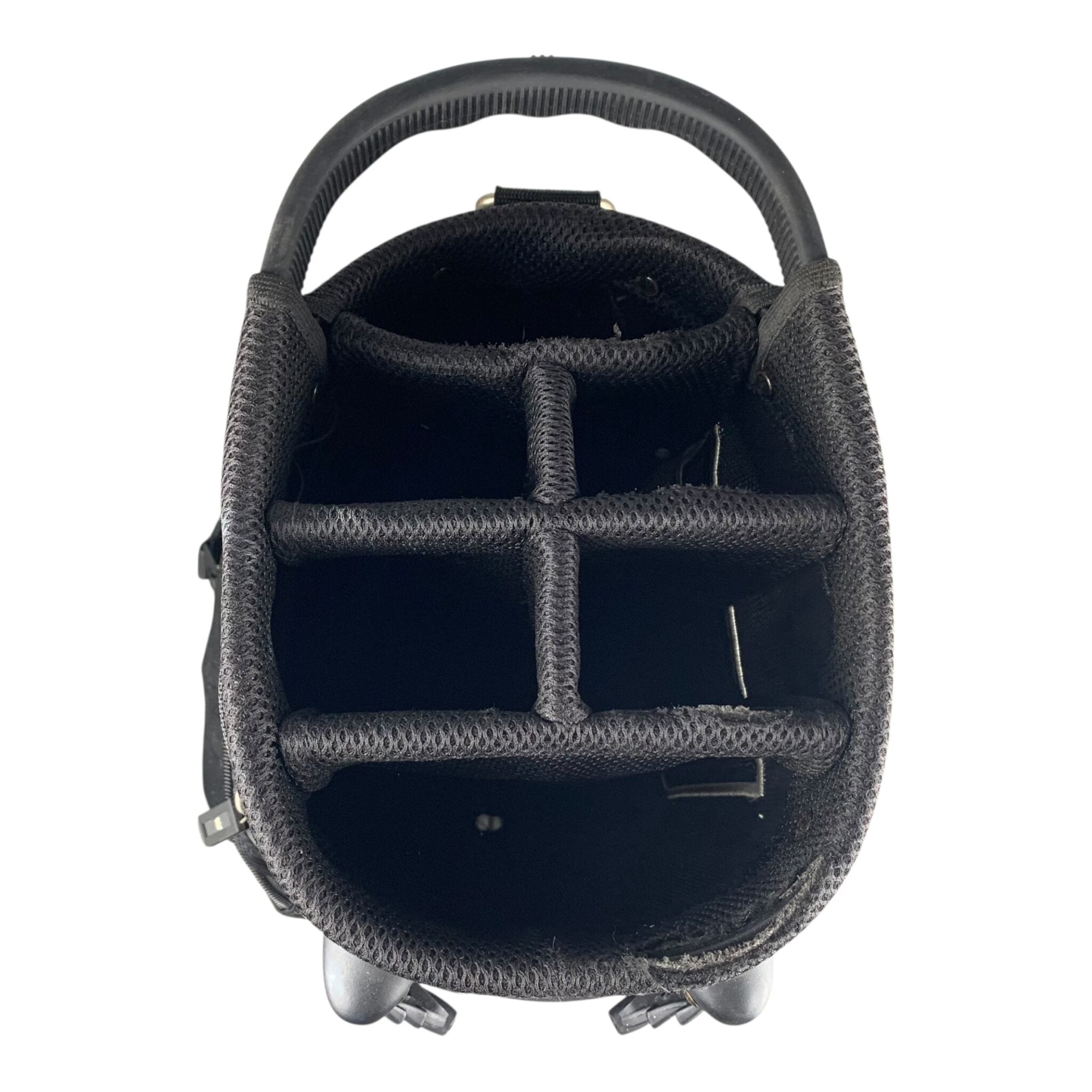 Golf Copenhagen Standbag / Schwarz/Rot / 6-Raum