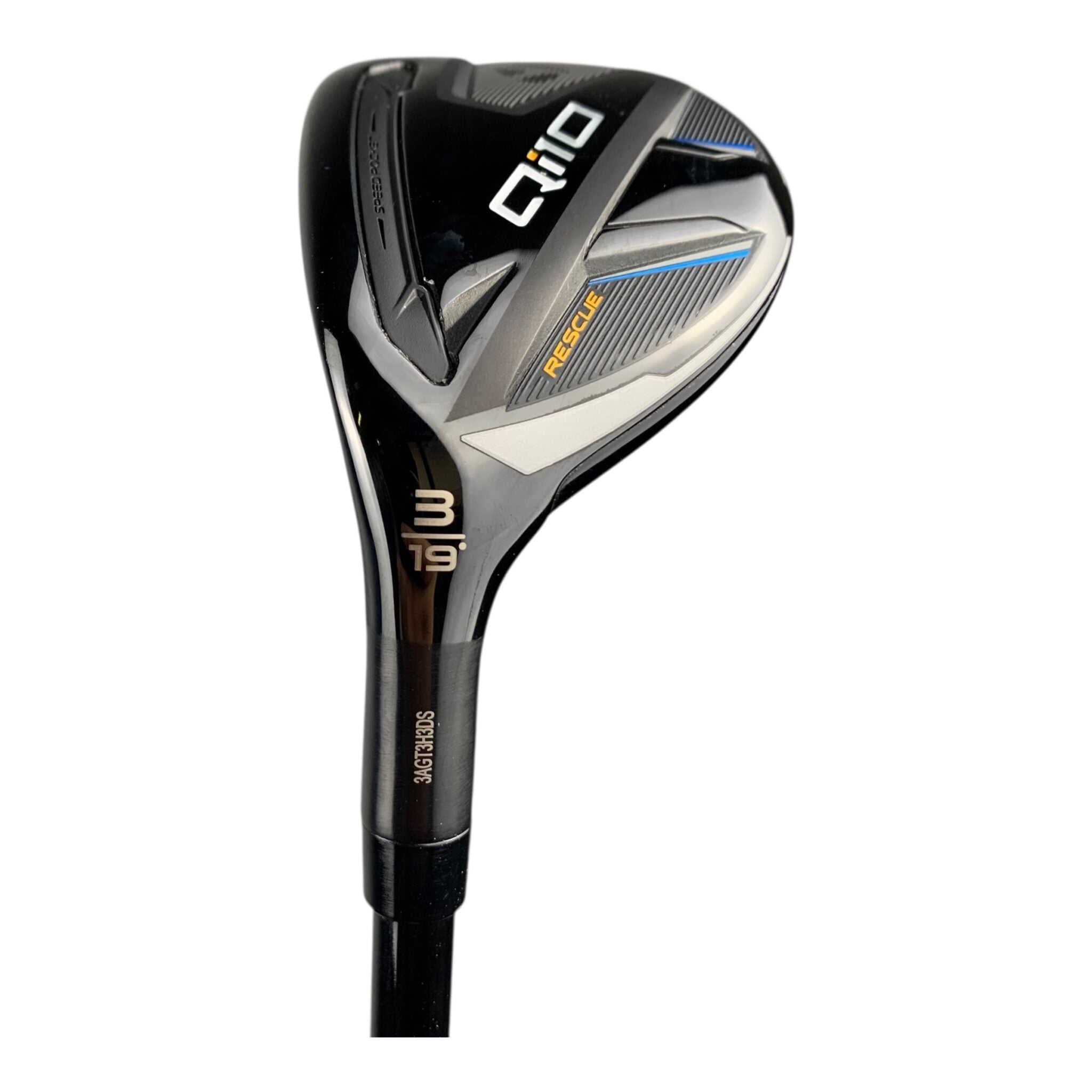 TaylorMade Qi10 Hybrid / Flex Stiff / Graphit / #3/19 - Links