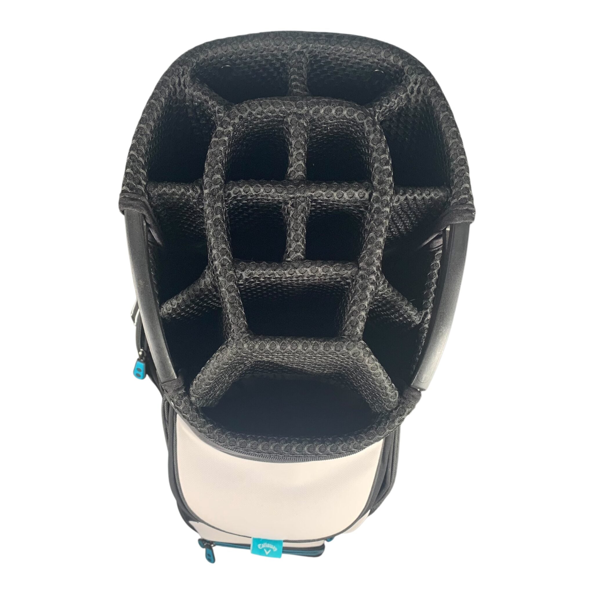 Callaway Rogue ORG 14 Cartbag / Schwarz/Weiß/Blau / 14-Fächer