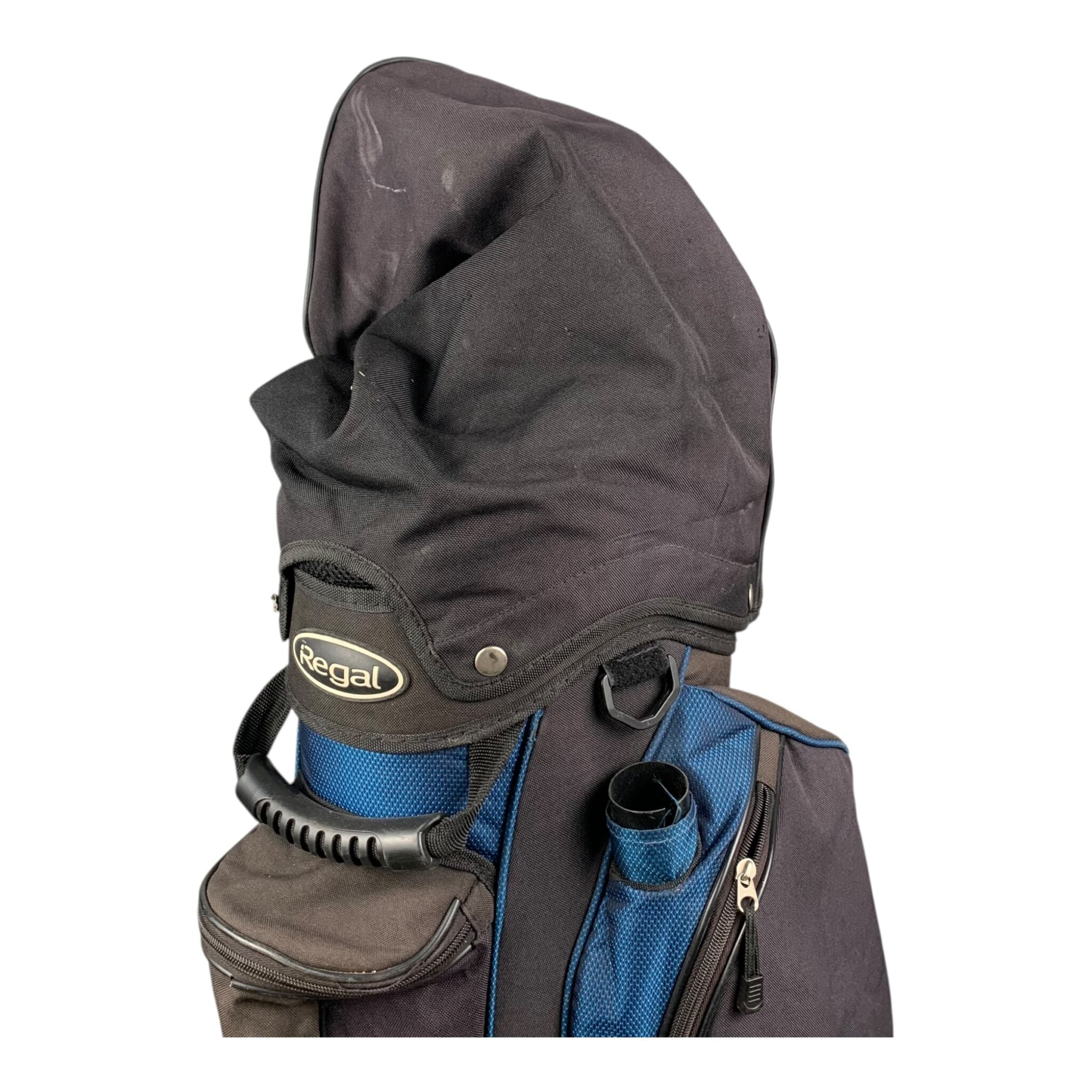 Regal Cartbag / Schwarz/Blau / 8 Fächer